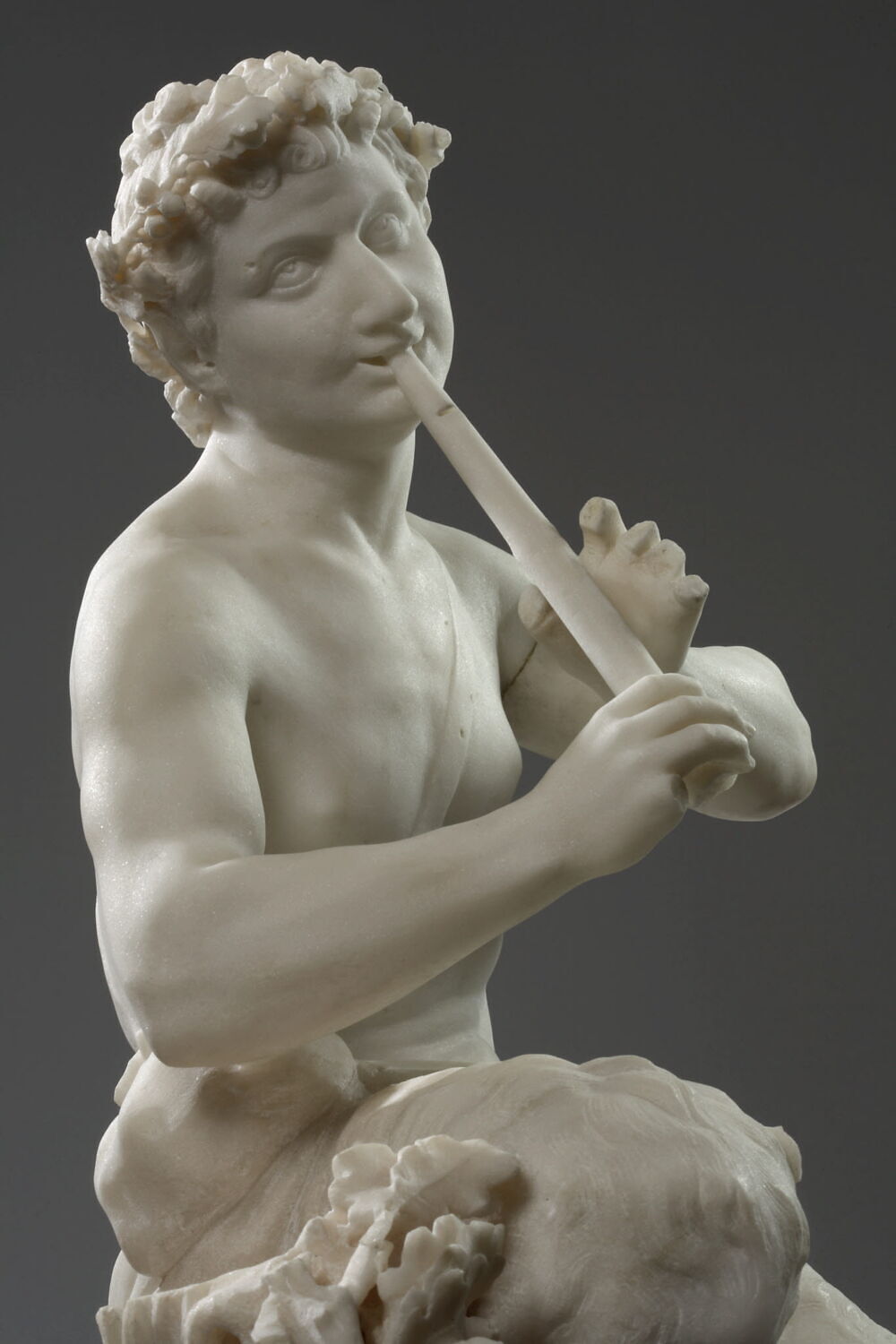 Pan jouant de la flûte Louvre Collections