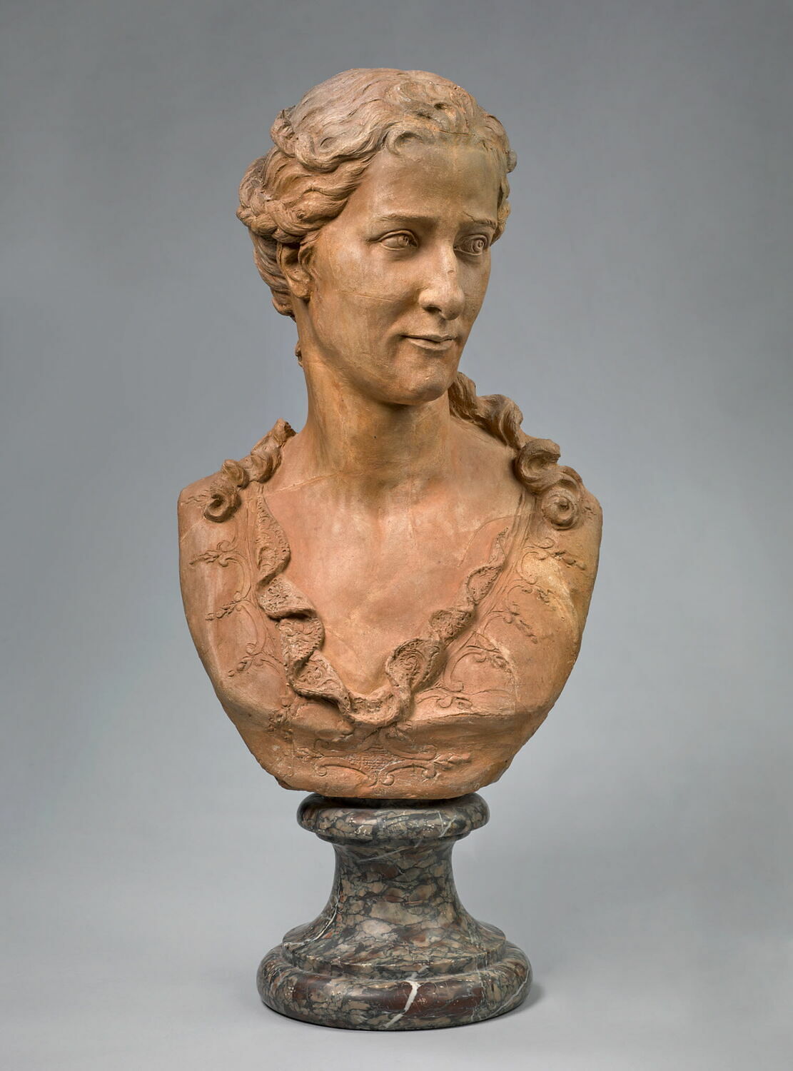 Madame du Vaucel (née Renée Taboureau Des Réaux, +1727), Антуан Куазево, 1712