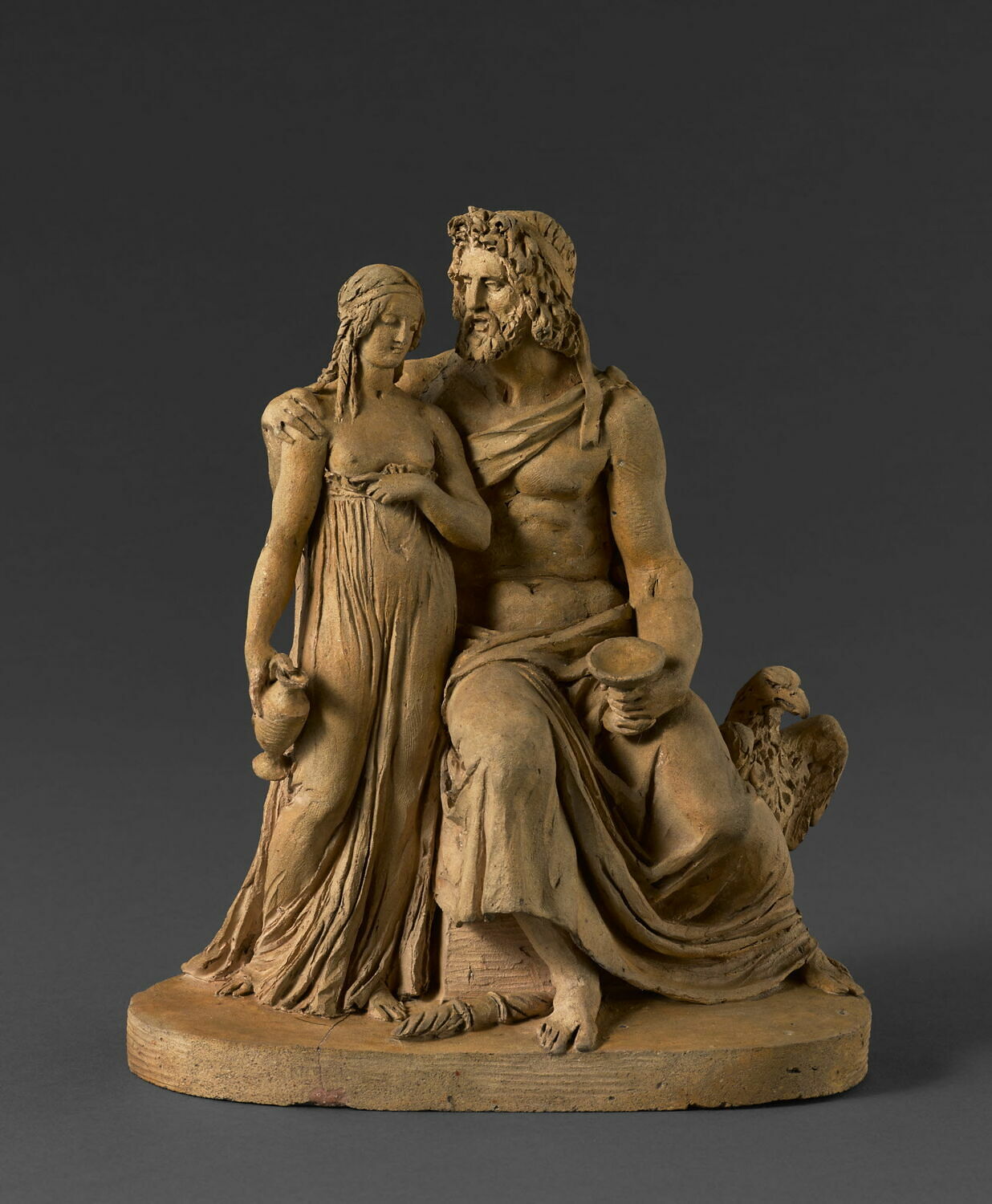 Hébé versant du nectar à Jupiter, Dumont, Jacques-Edme, 1797