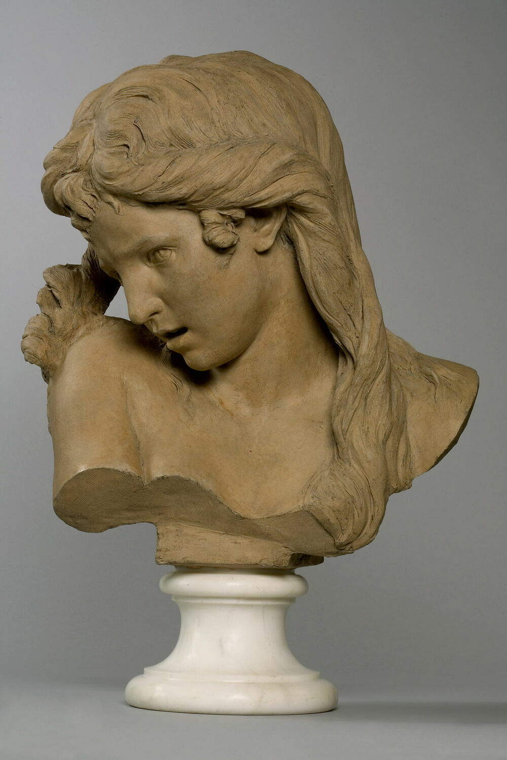 Jeune fille affligée, Stouf, Jean-Baptiste, 1785