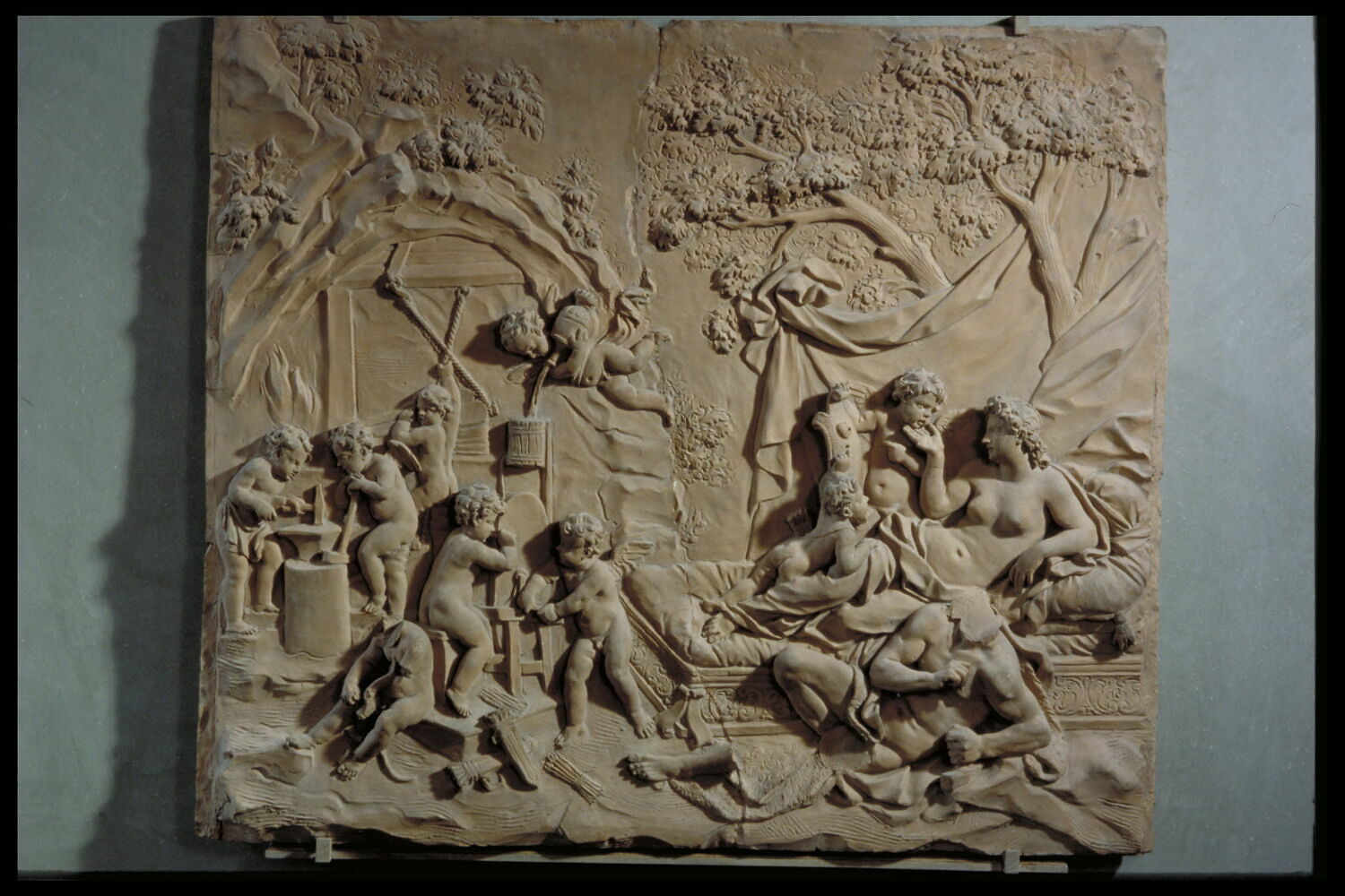 Le Repos de Vénus et Vulcain, Monnot, Pierre-Etienne, vers 1693