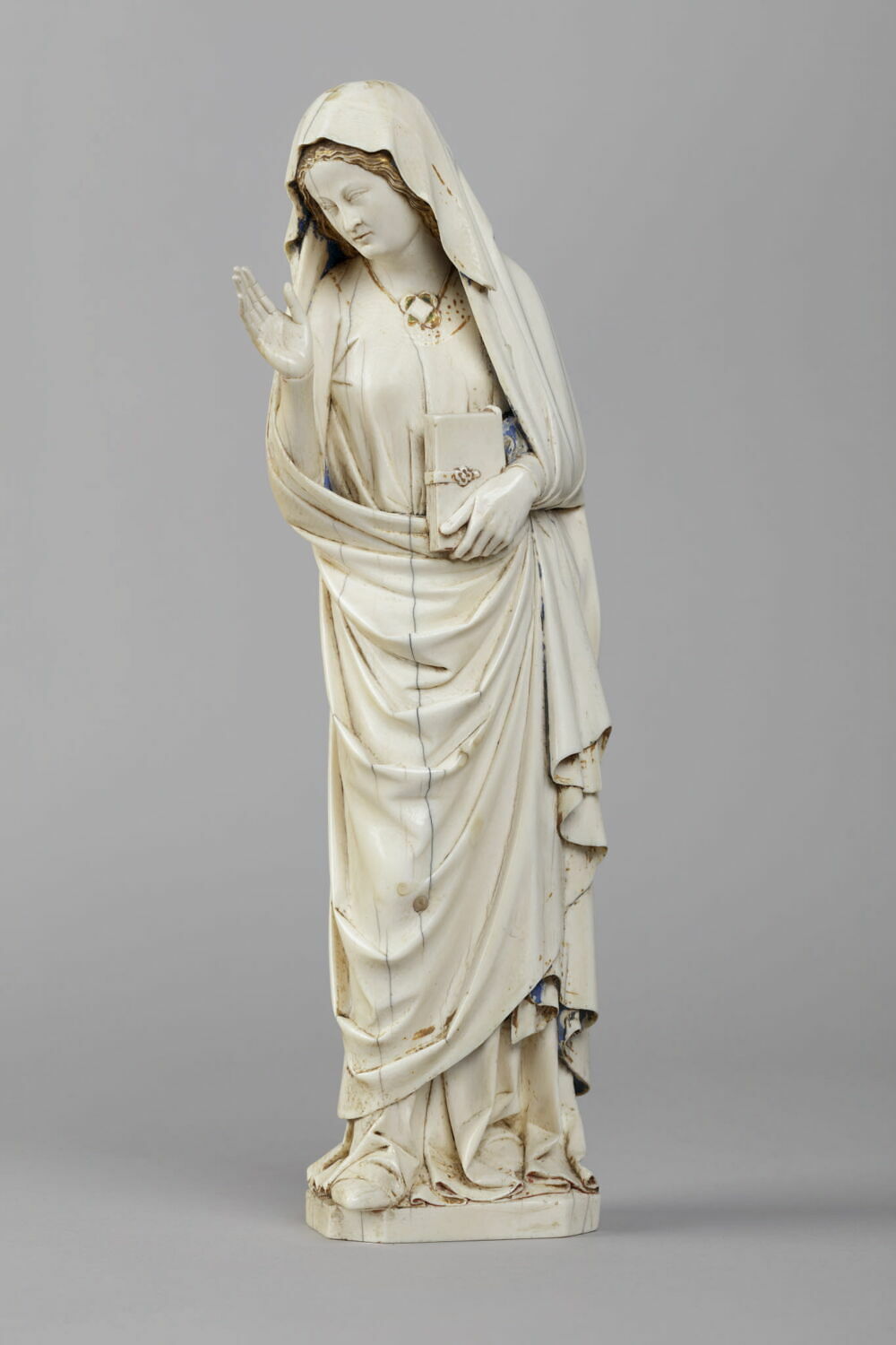 Statuette : Vierge d'Annonciation, gothique (Occident->moyen âge)

Date de création/fabrication : vers 1250