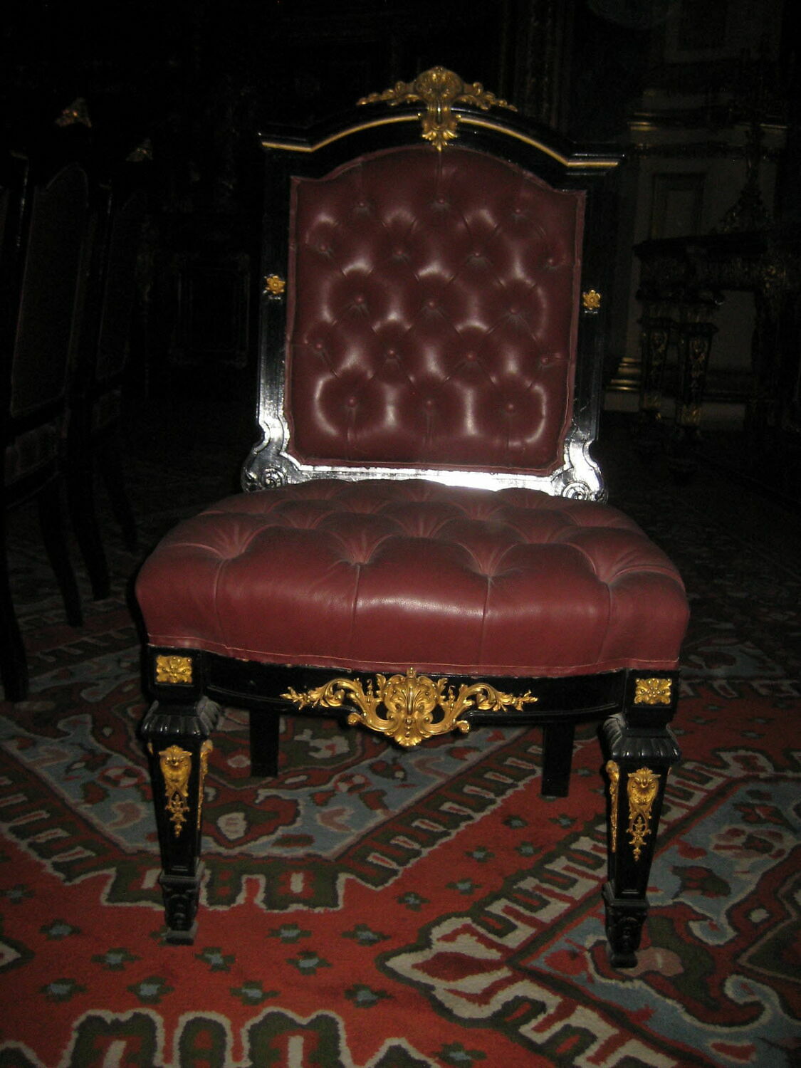 Chaise de style Louis XIV