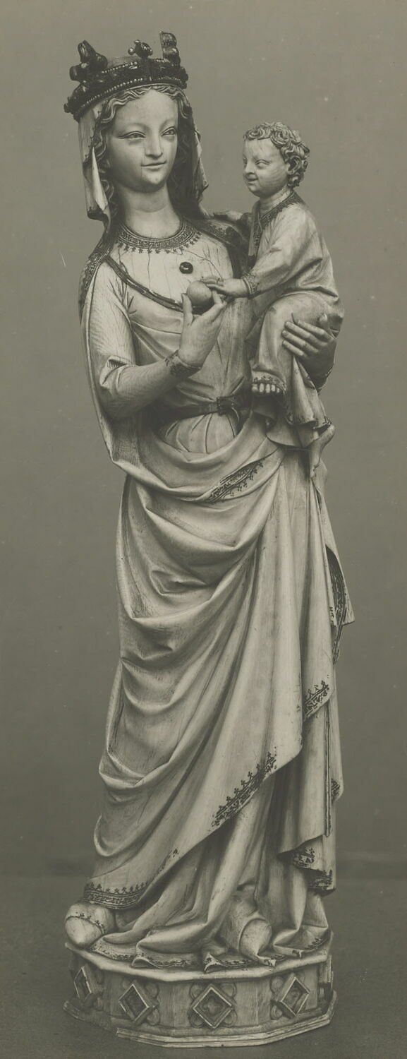 Vierge à l'Enfant de la SainteChapelle Louvre Collections