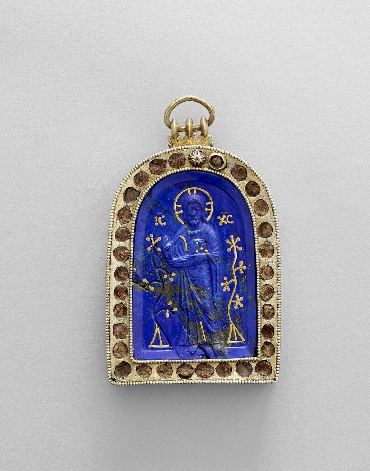 Icône Christ bénissant / Vierge orante Louvre Collections