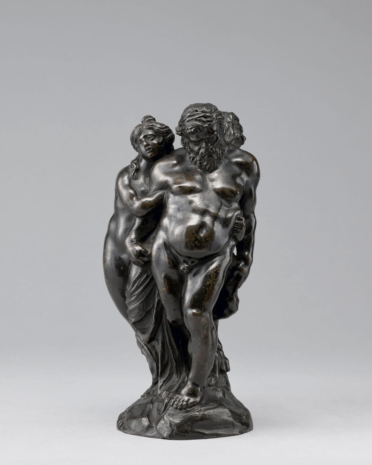 Groupe sculpté : Silène ivre, époque moderne = Ancien Régime (Occident)

Date de création/fabrication : 1600 - 1615