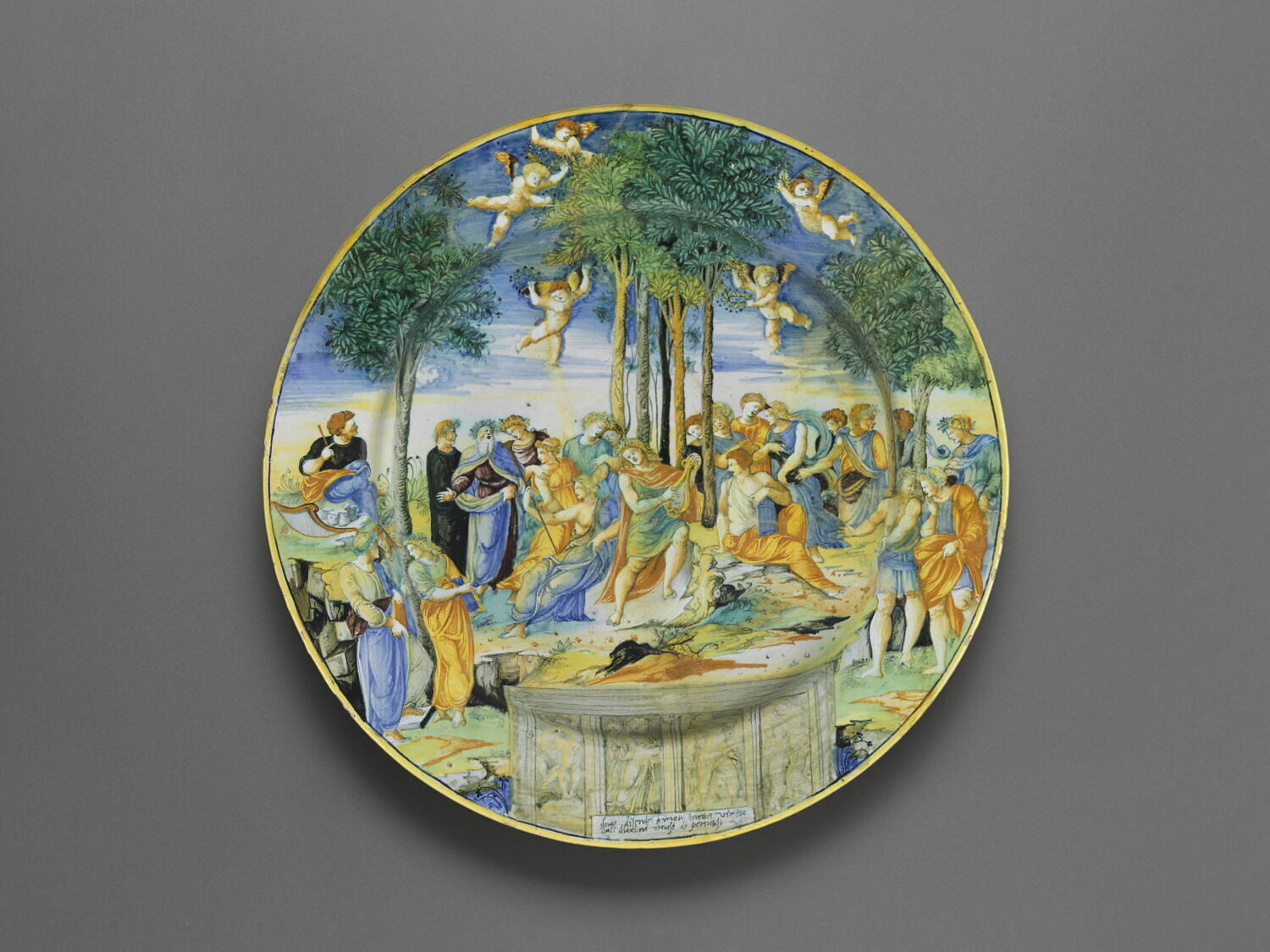 Plat rond : le Parnasse
