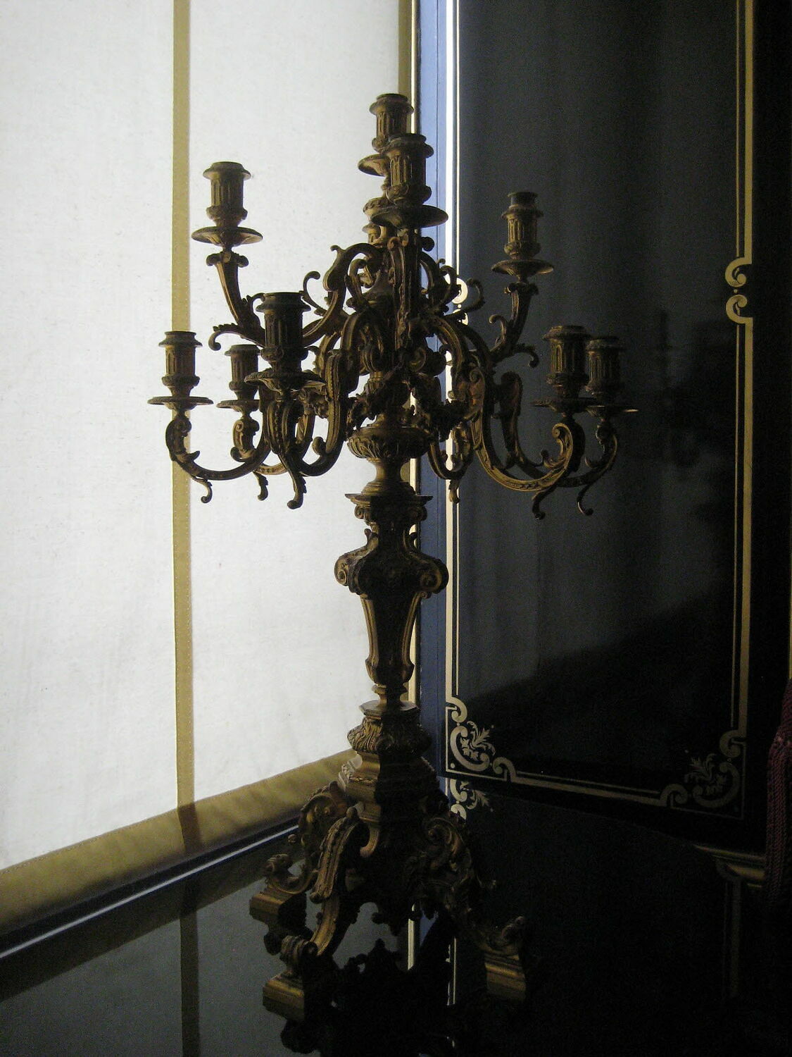 Candélabre à onze lumières