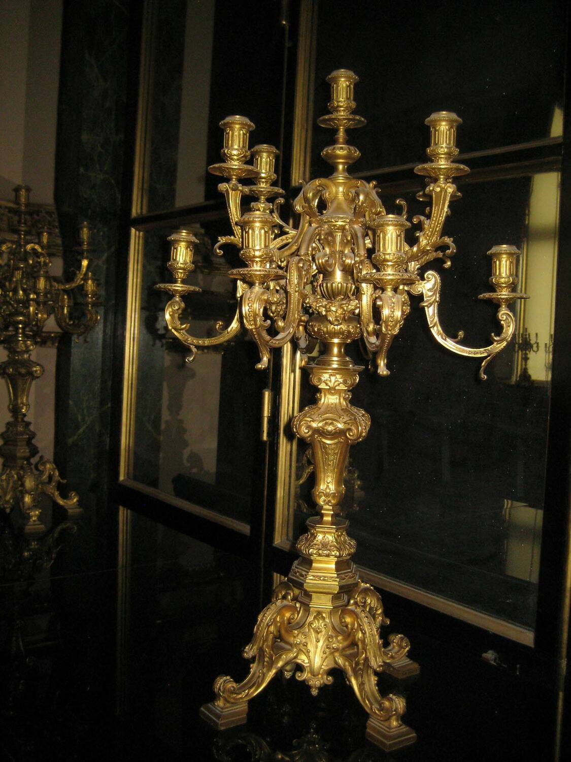 Candélabre à onze lumières
