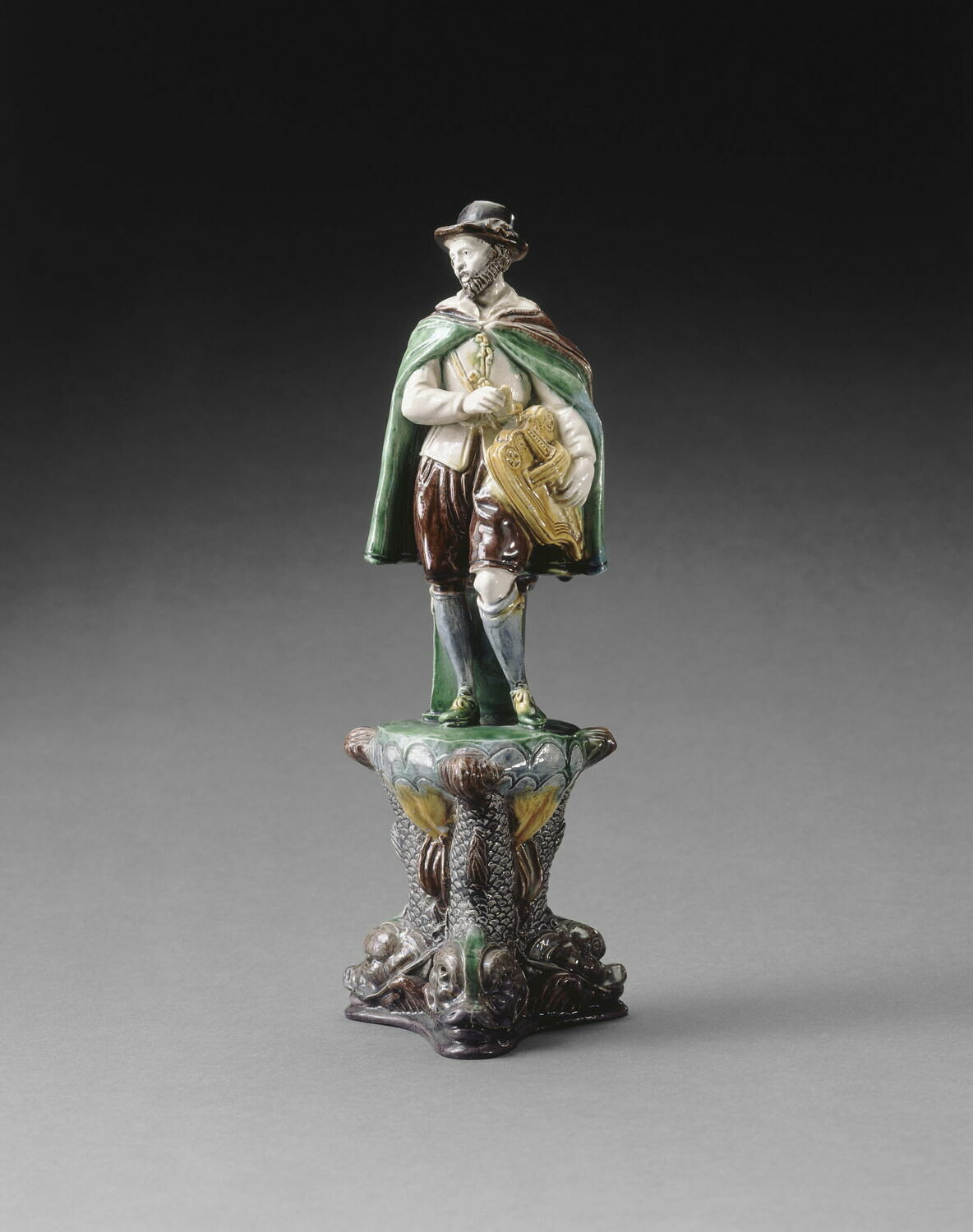 Statuette : Joueur de vielle