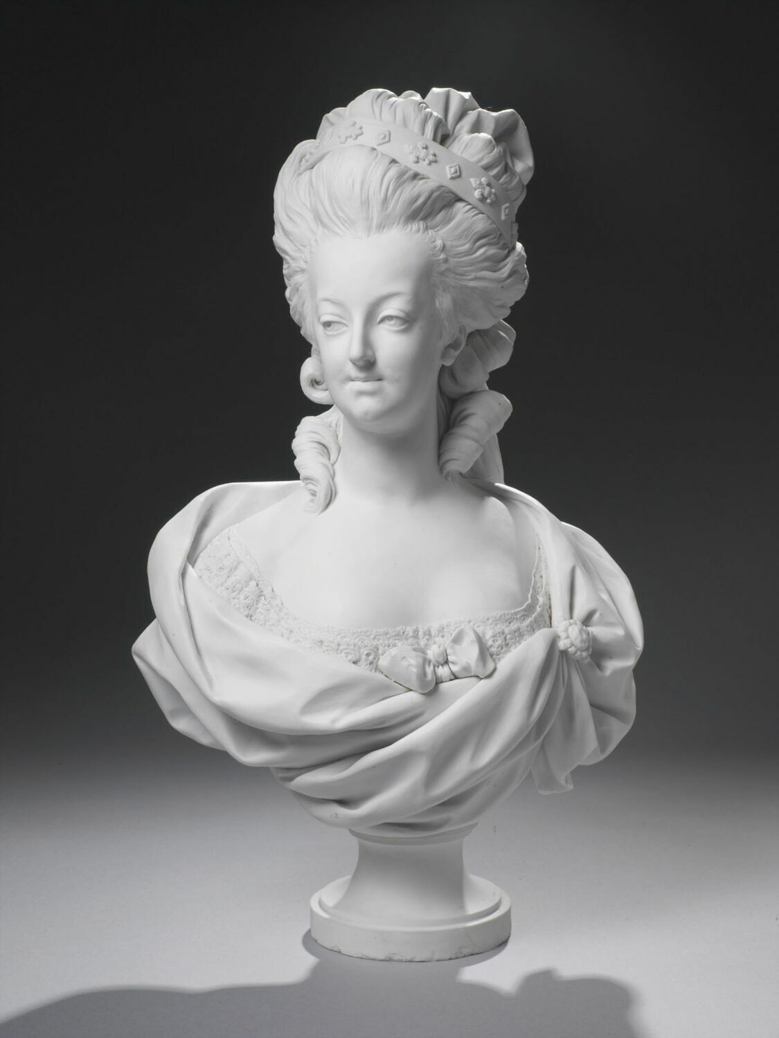 Buste de Marie-Antoinette, Manufacture de Sèvres, 1782