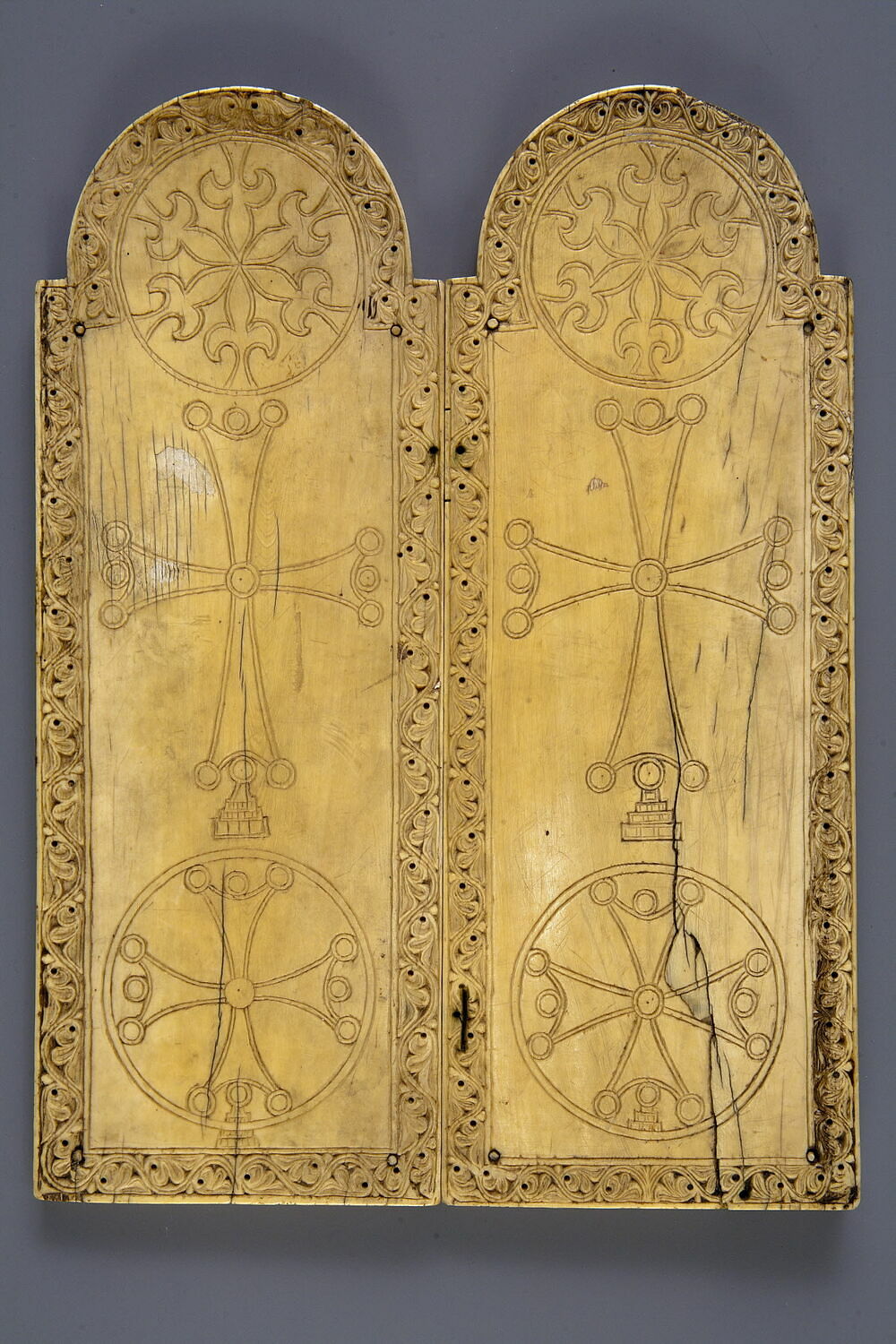 Diptyque Nativit Crucifixion Et Proph tes Louvre Collections