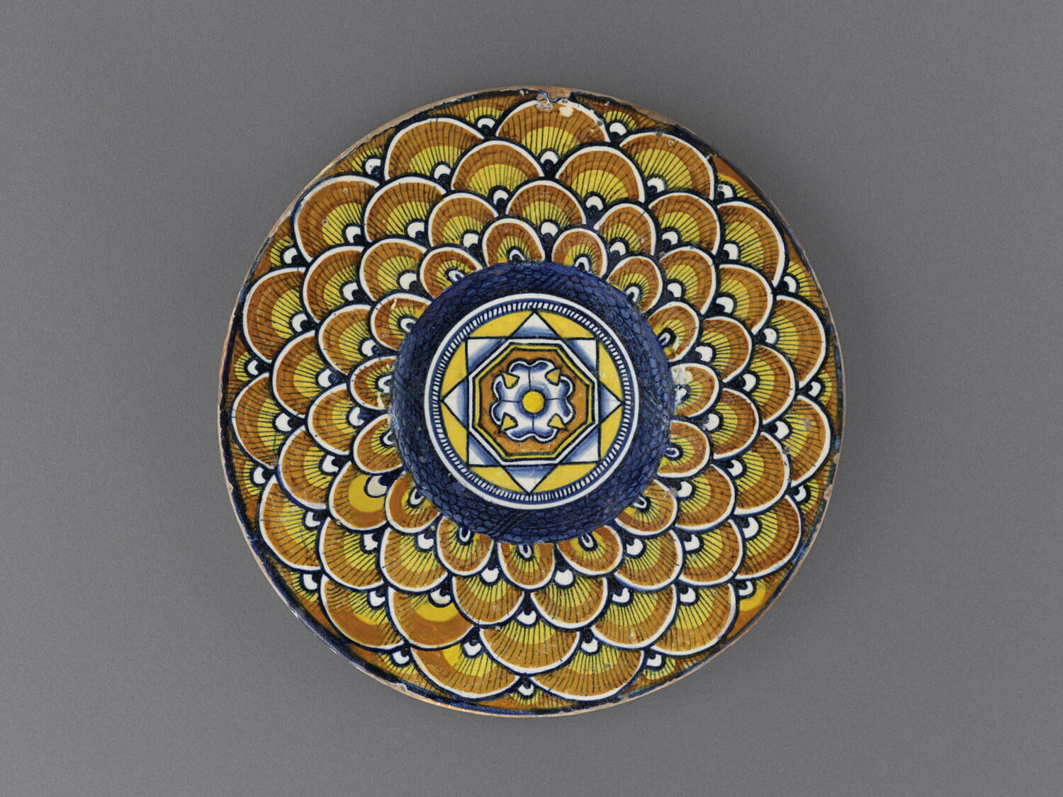 Coupe ronde plate