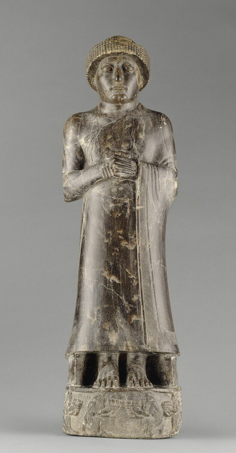 Statue du prince Ur-Ningirsu, Néo-sumérien : Ur-Ningirsu II (Vers 2110 av. J. - C.) (-2110 - -2105)