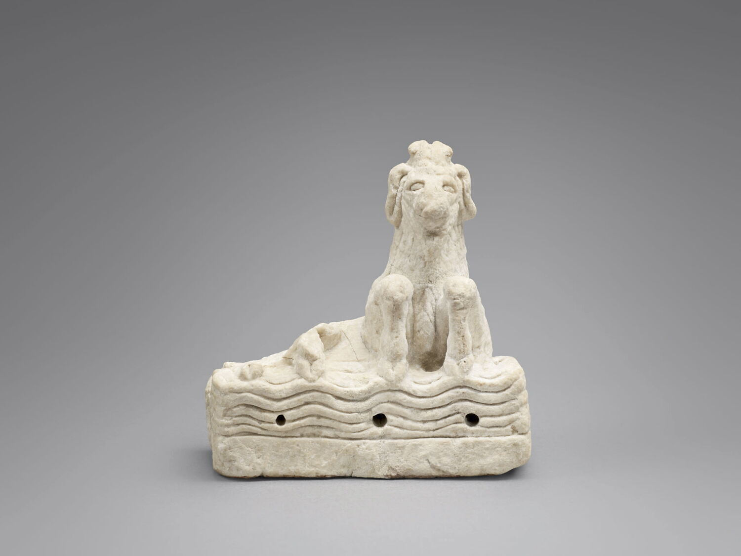 Fragment de sculpture : béliers, Néo-sumérien (XXIIe s ; XXIe s) (-2250 - -2000)
