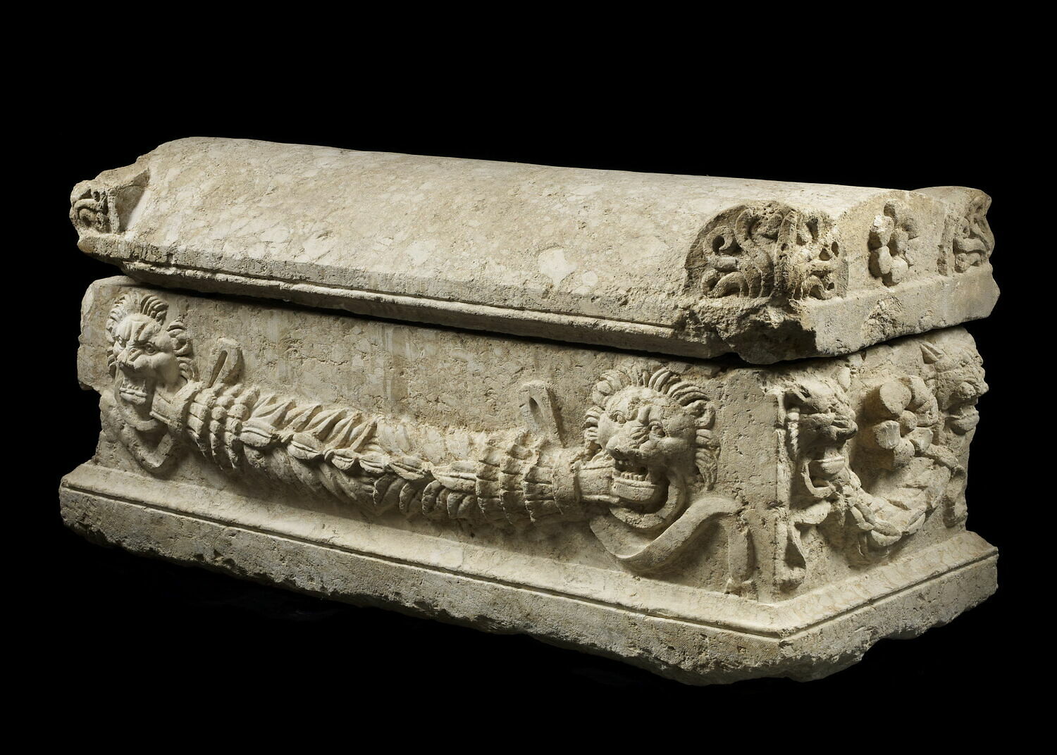 sarcophage, Romain Impérial (début Ie mill ap JC) (0 - 324)