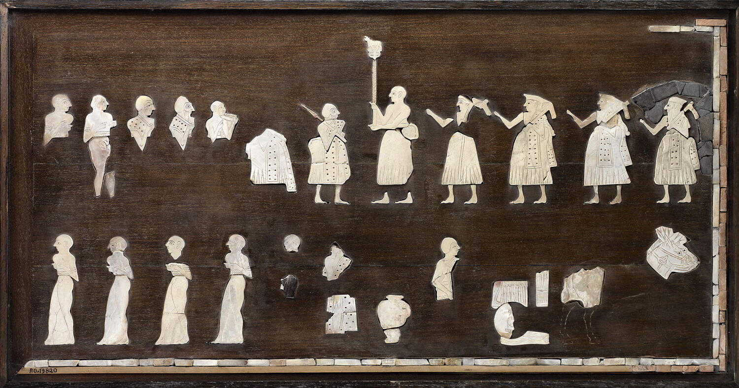 Panneau de la guerre, Dynastique archaïque IIIB (Vers 2500-2400 av. J. - C.) (-2500 - -2340)