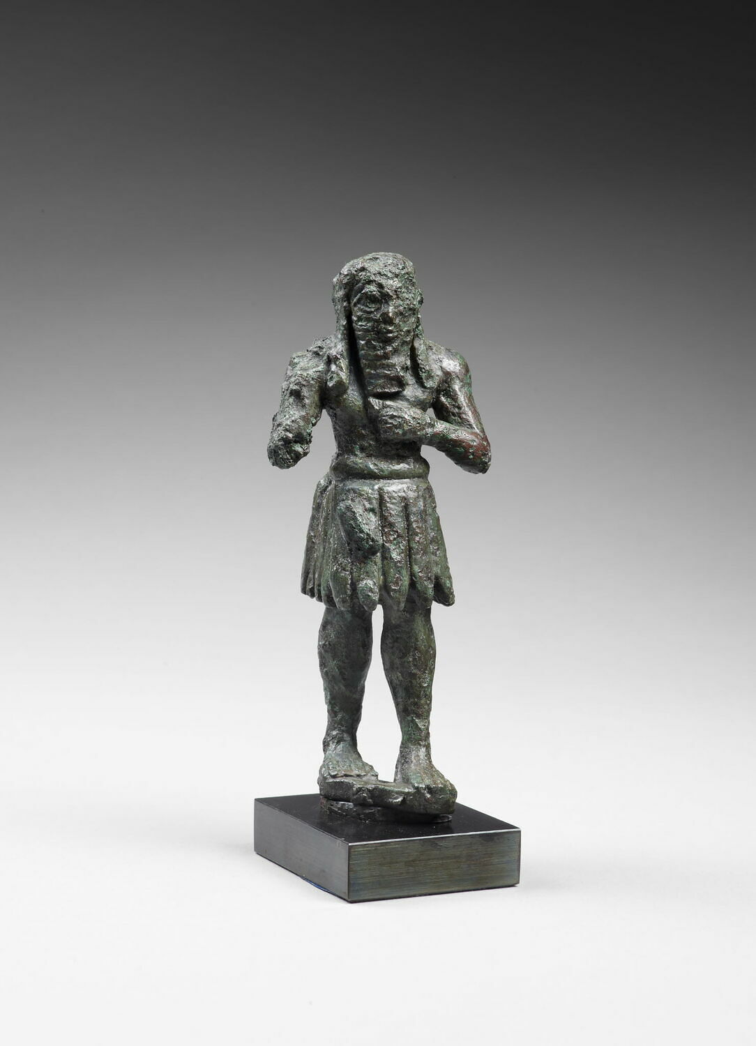 Statuette : homme en prière, Dynastique archaïque II (Vers 2650 av. J. - C.) (-2700 - -2600)