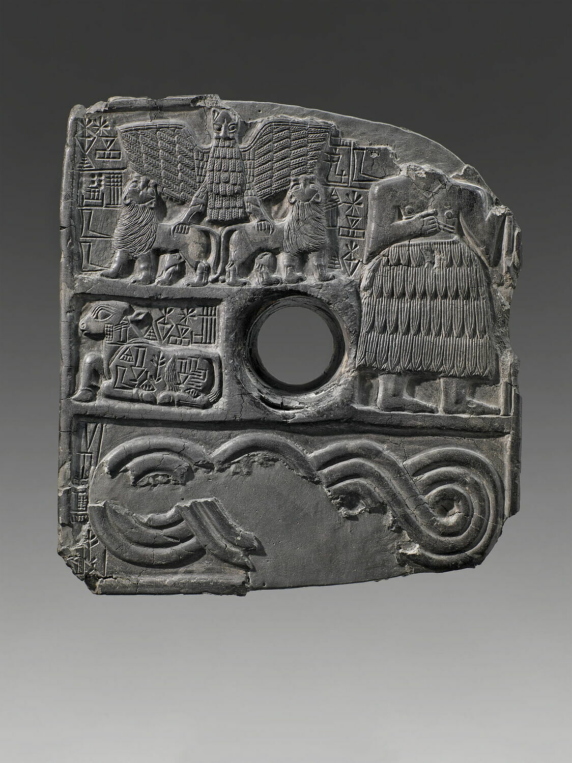 Relief de Dudu, Dynastique archaïque IIIB : Enmetena (Vers 2400 av. J. - C.) (-2420 - -2400)