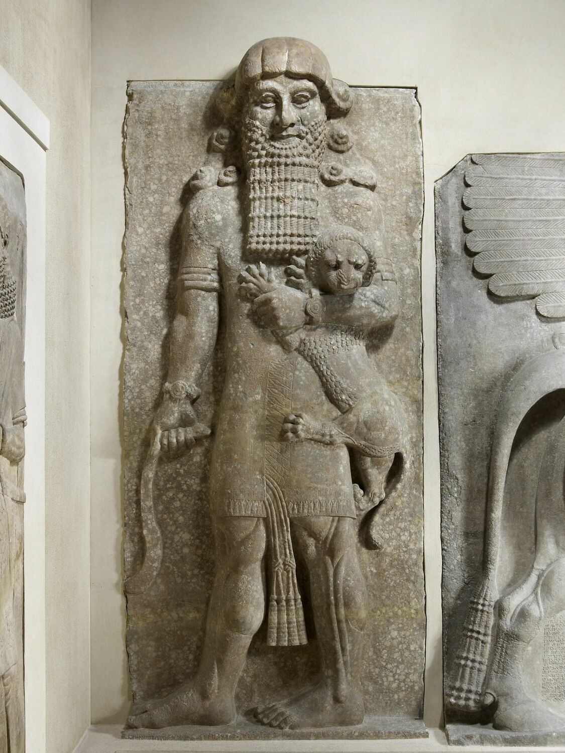 orthostate, Néo-assyrien : Sargon II (VIIIe s) (-721 - -705)