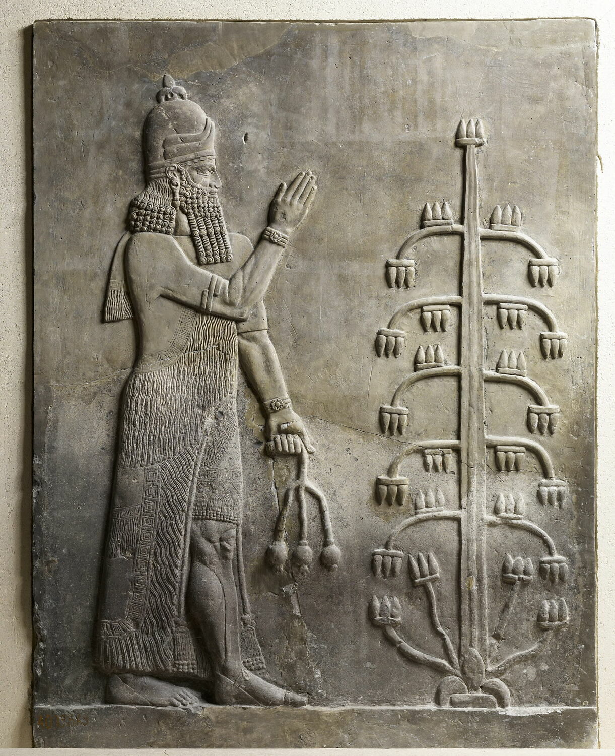 orthostate, Néo-assyrien : Sargon II (VIIIe s) (-721 - -705)