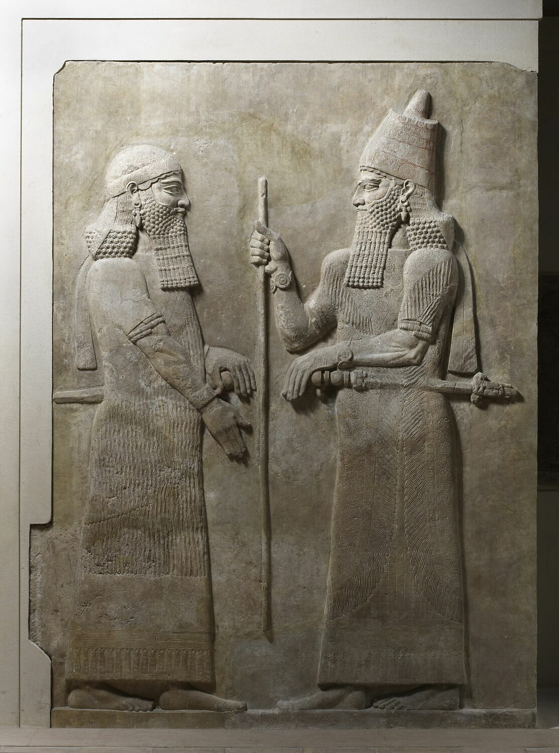 orthostate, Néo-assyrien : Sargon II (VIIIe s) (-721 - -705)