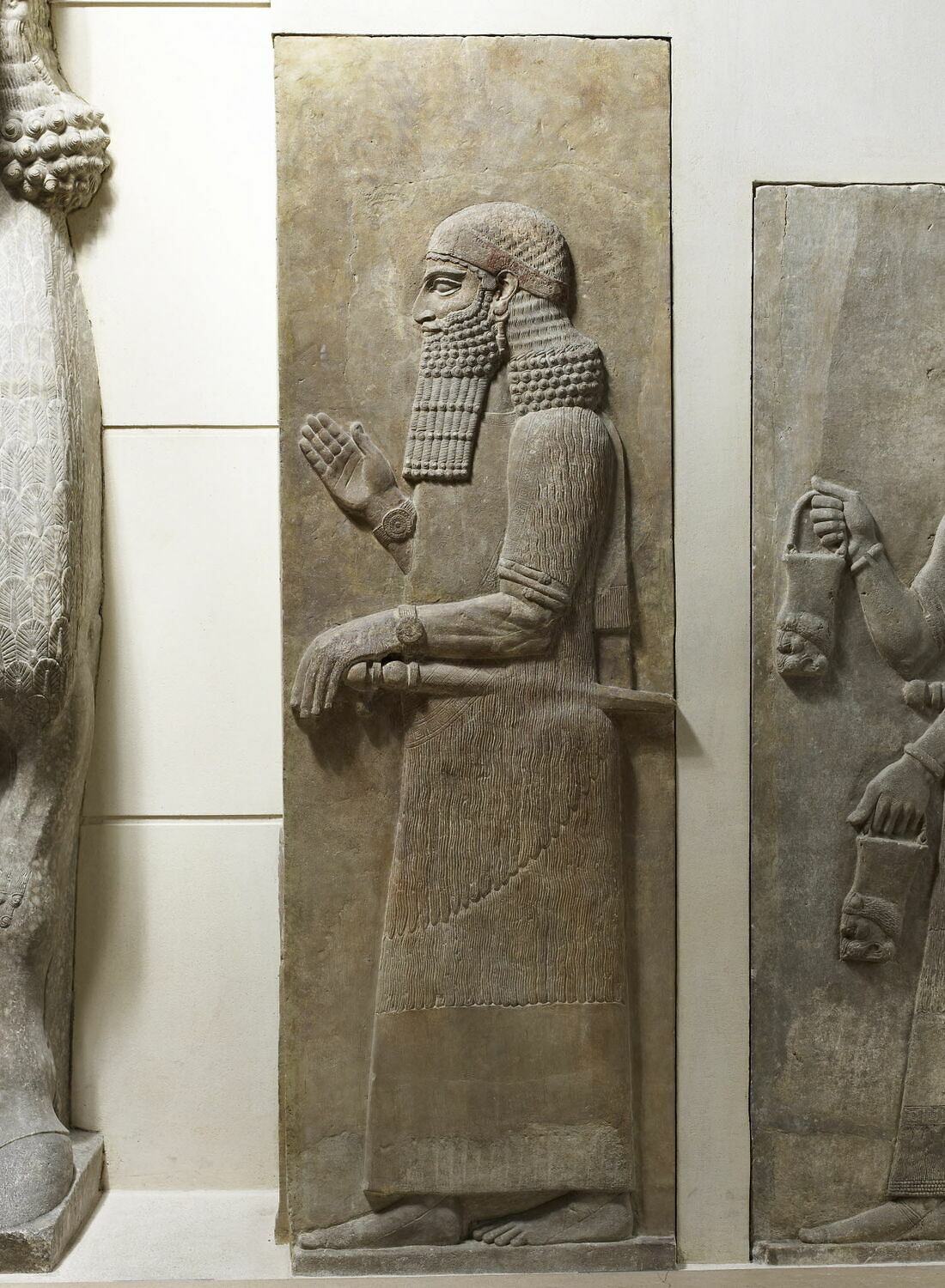 orthostate, Néo-assyrien : Sargon II (VIIIe s) (-721 - -705)