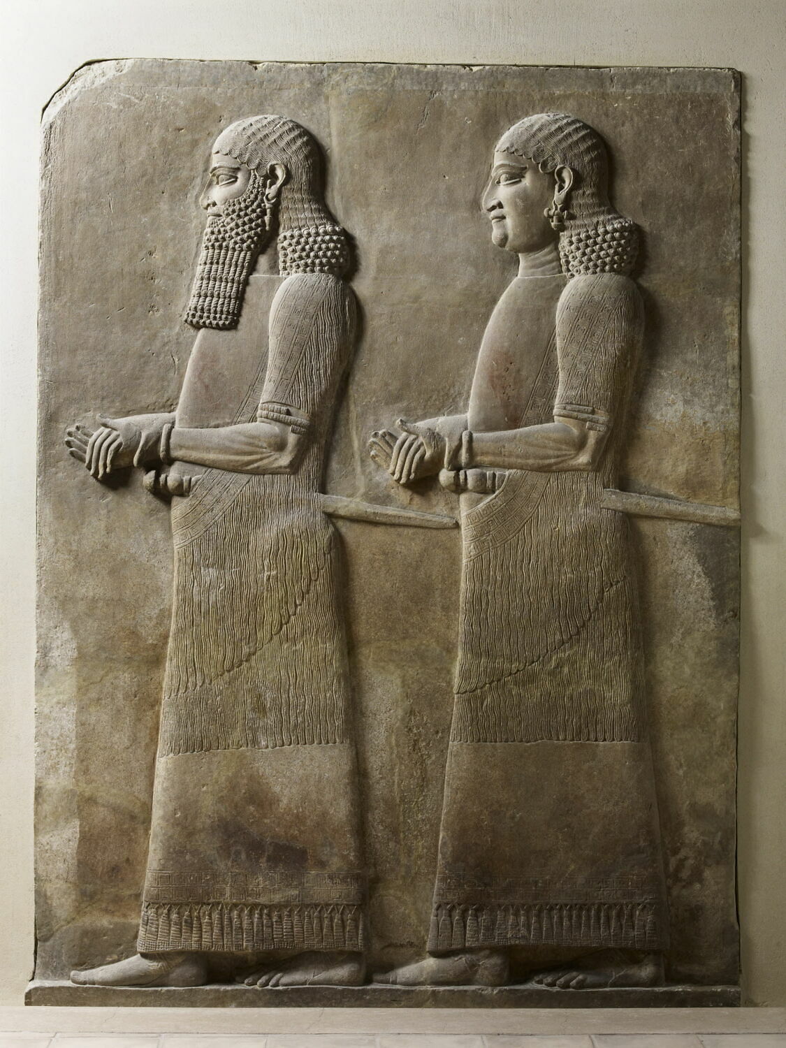 orthostate, Néo-assyrien : Sargon II (VIIIe s) (-721 - -705)