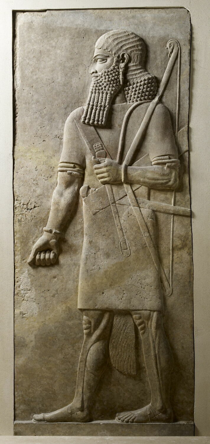 orthostate, Néo-assyrien : Sargon II (VIIIe s) (-721 - -705)