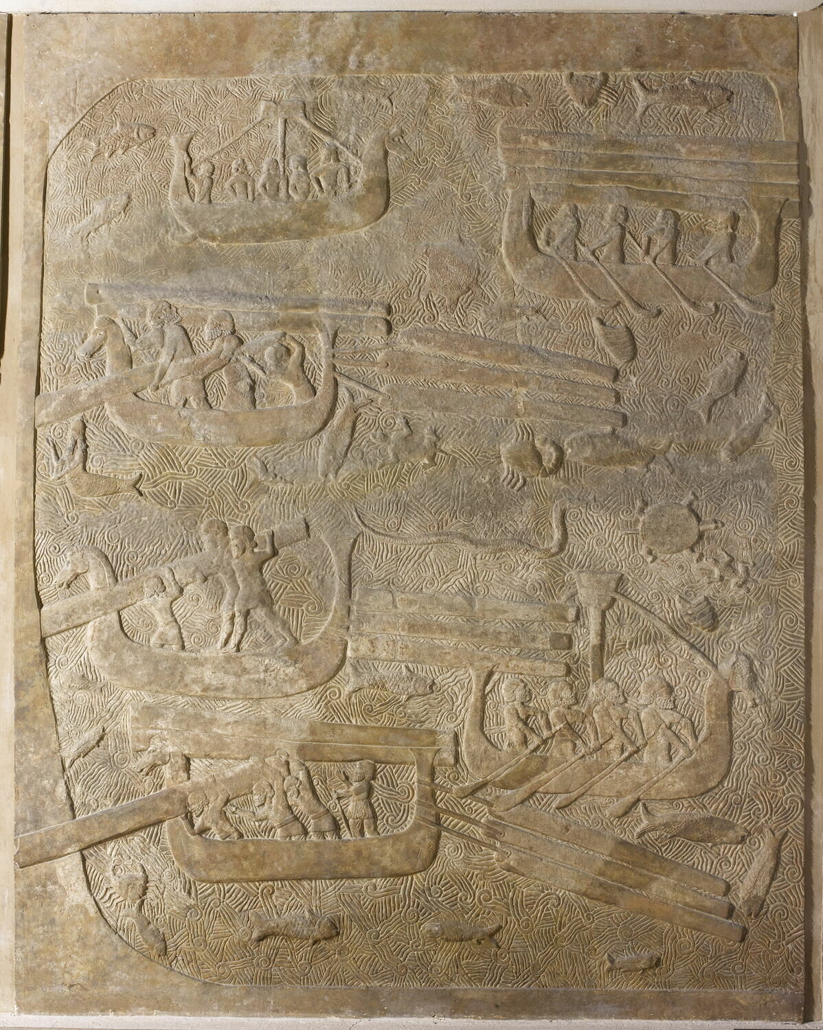Expédition navale, Néo-assyrien : Sargon II (VIIIe s) (-721 - -705)