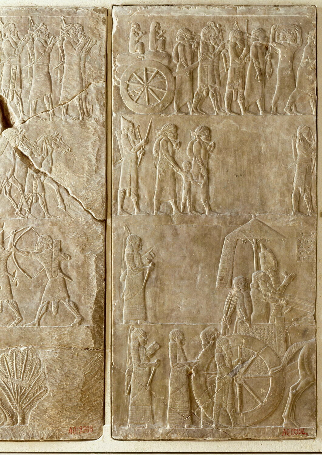 orthostate, Néo-assyrien : Assurbanipal (VIIe s) (-668 - -627)