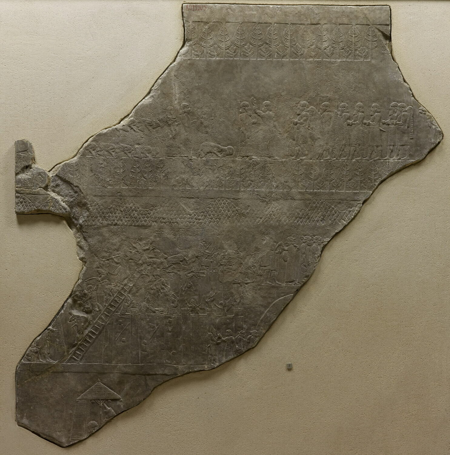 orthostate, Néo-assyrien : Assurbanipal (VIIe s) (vers -645)