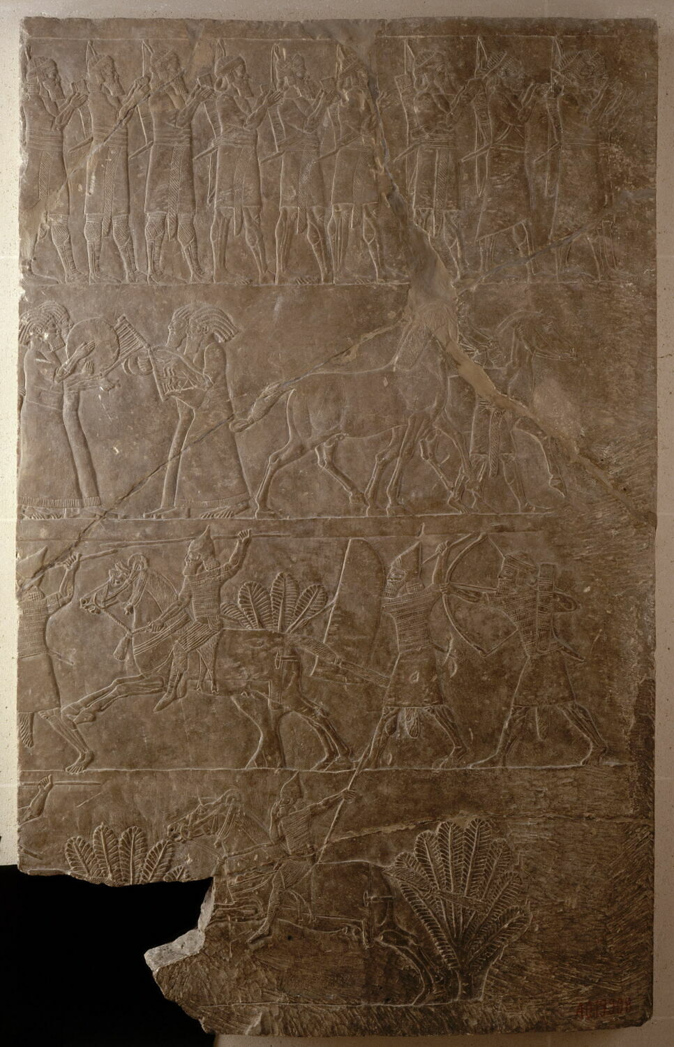 orthostate, Néo-assyrien : Assurbanipal (VIIe s) (-668 - -627)