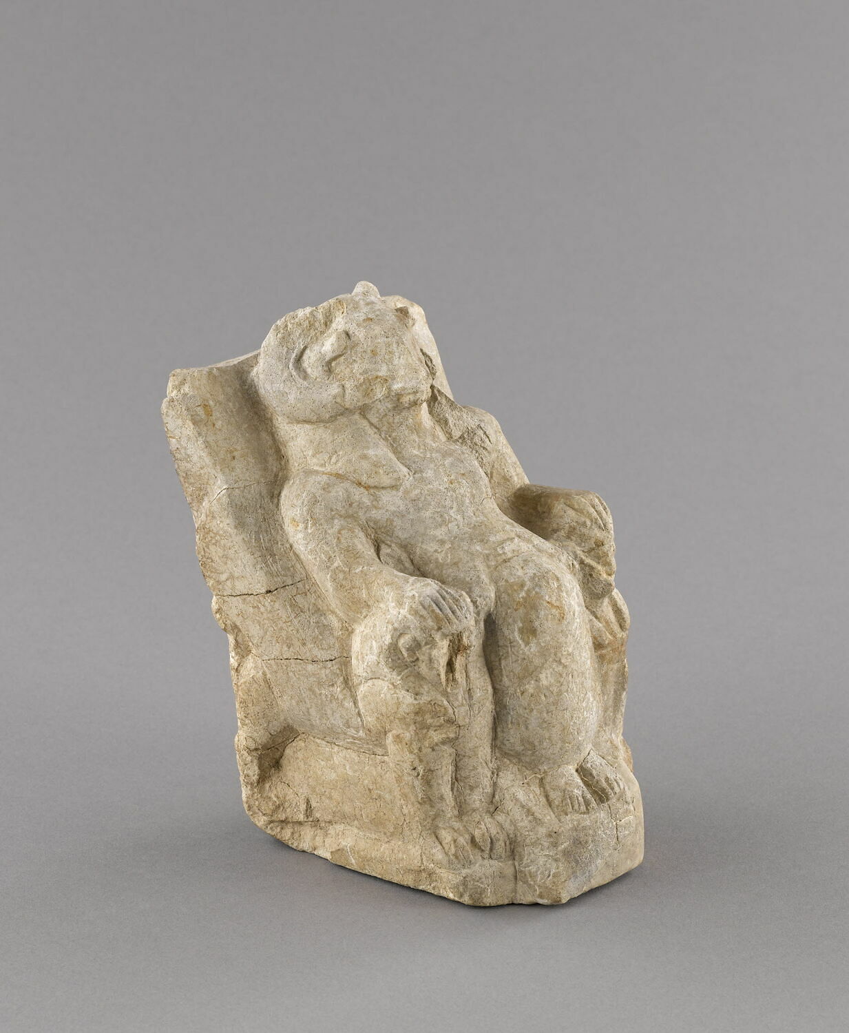 statue ; figurine, Chypro-archaïque II (2e quart VIe s) (-575 - -550)
