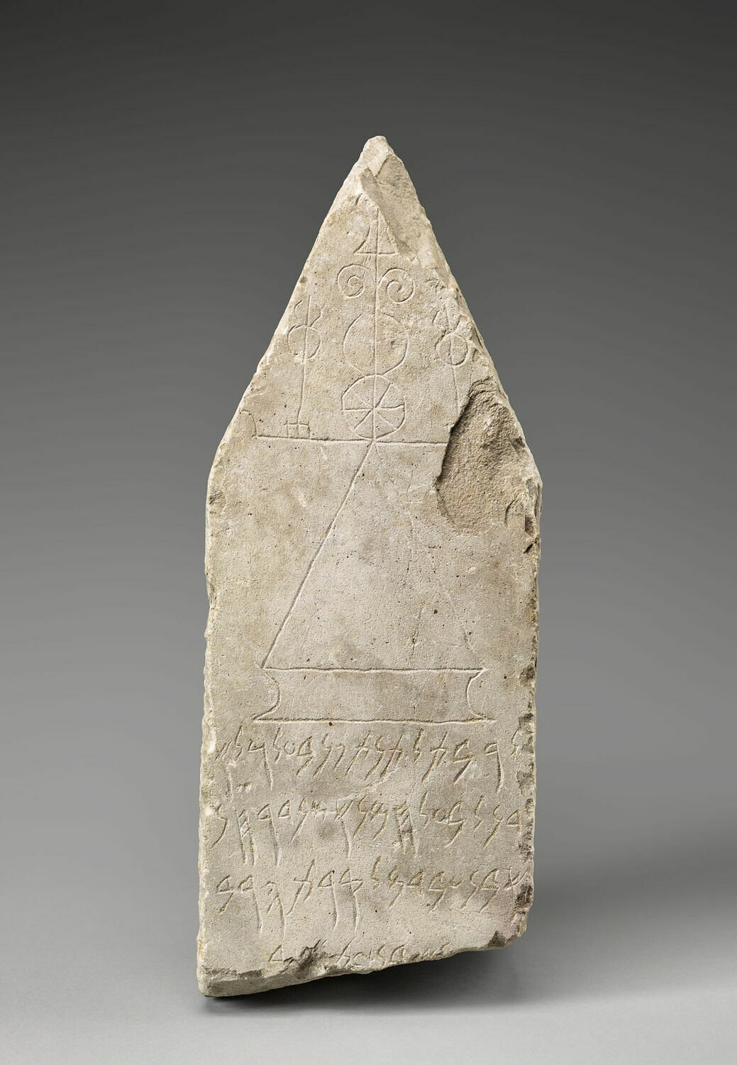 Stèle votive, IIIe s. av. J.-C. (1e quart IIIe s) (-300 - -275)
