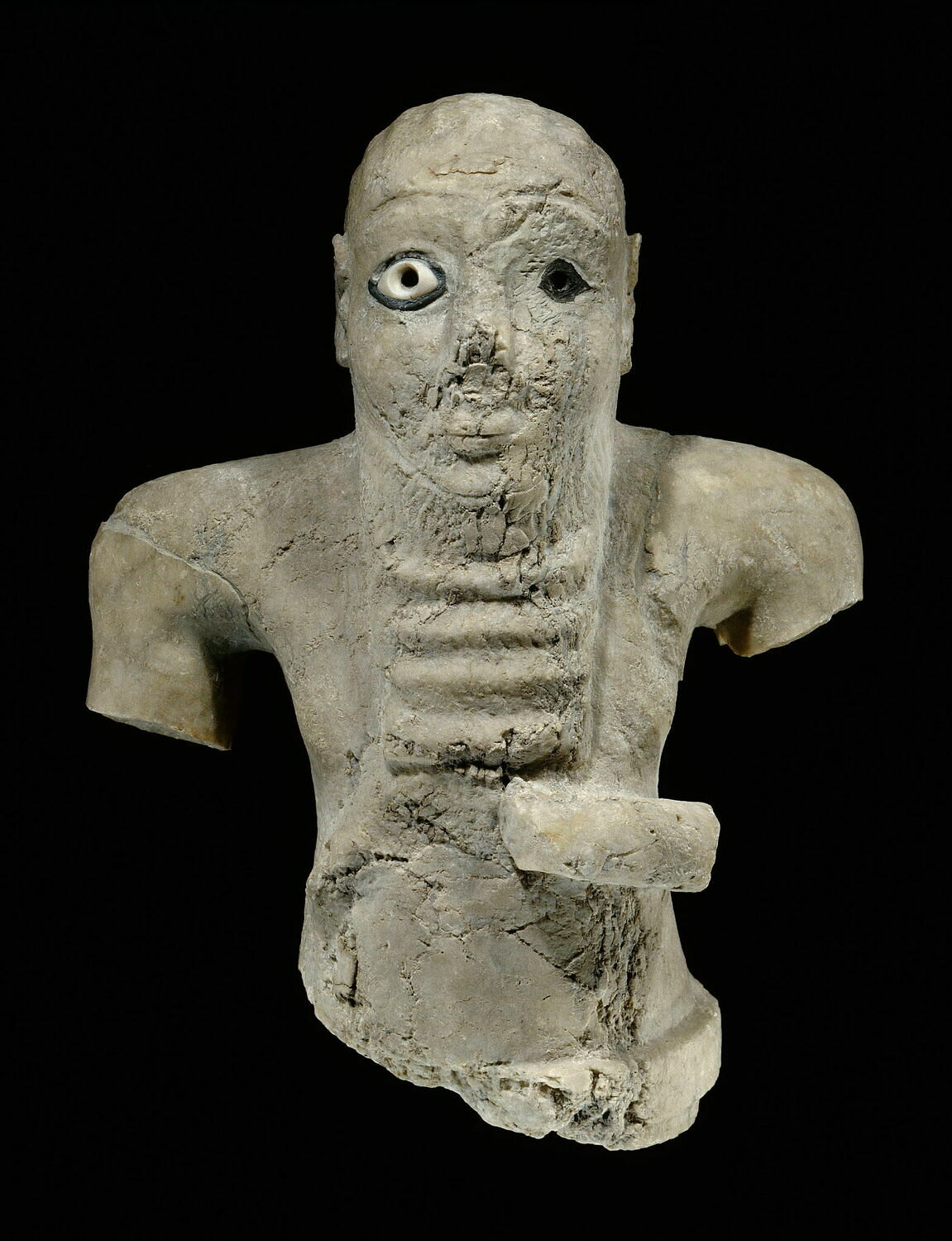 Statue d'Eshpum, Dynastique archaïque II (Statue du dynastique archaïque et entre 2269 et 2255 environ (inscription)) (-2700 - -2600)
Date de réutilisation : Akkad : Manishtusu ; Akkad : Rimush (-2278 - -2255)