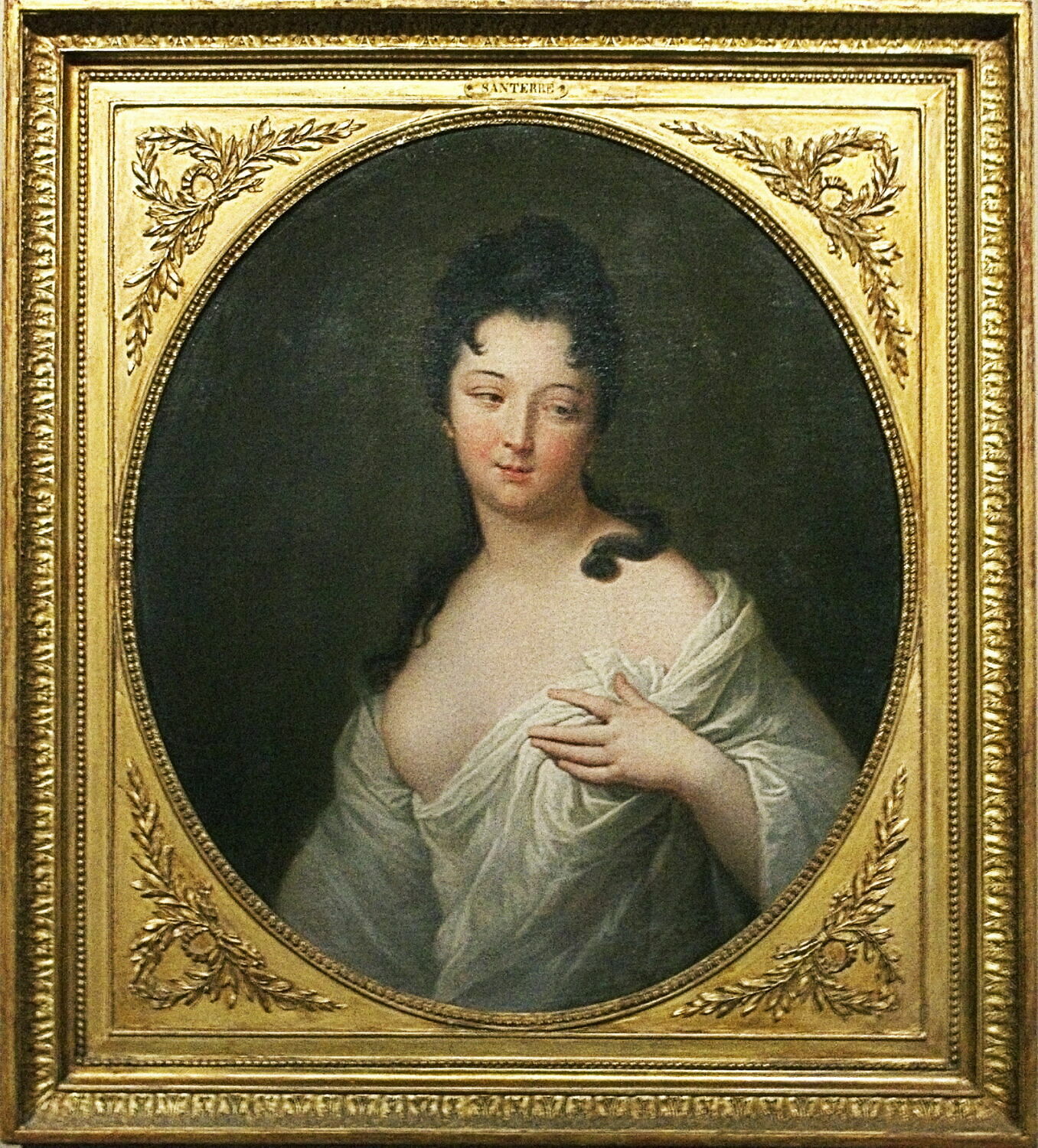 Jeune fille au geste de pudeur, Santerre, Jean-Baptiste, XVIIe siècle (1600 - 1700)