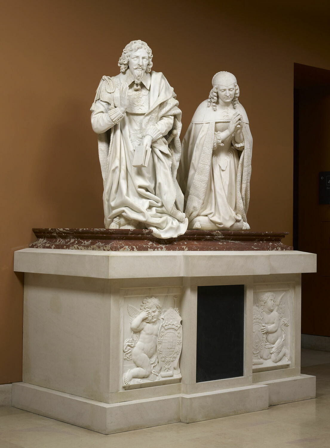 Tombeau de Charles de La Vieuville et de sa femme Marie Bouhier de Beaumarchais, Guérin, Gilles, 1658 - 1663
