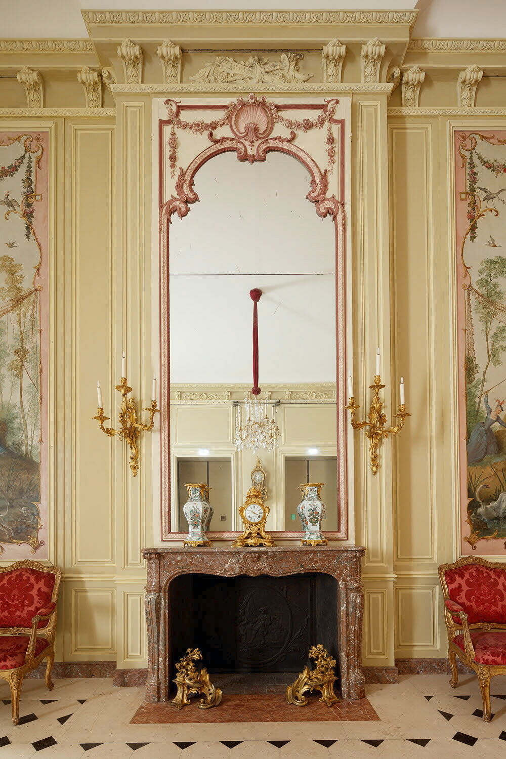 Trumeau de miroir