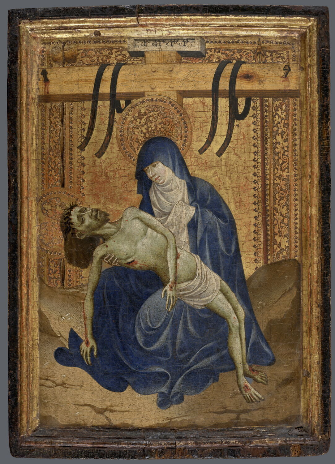 Pietà, Peris, Gonçal, 1e moitié du XVe siècle (vers 1430)