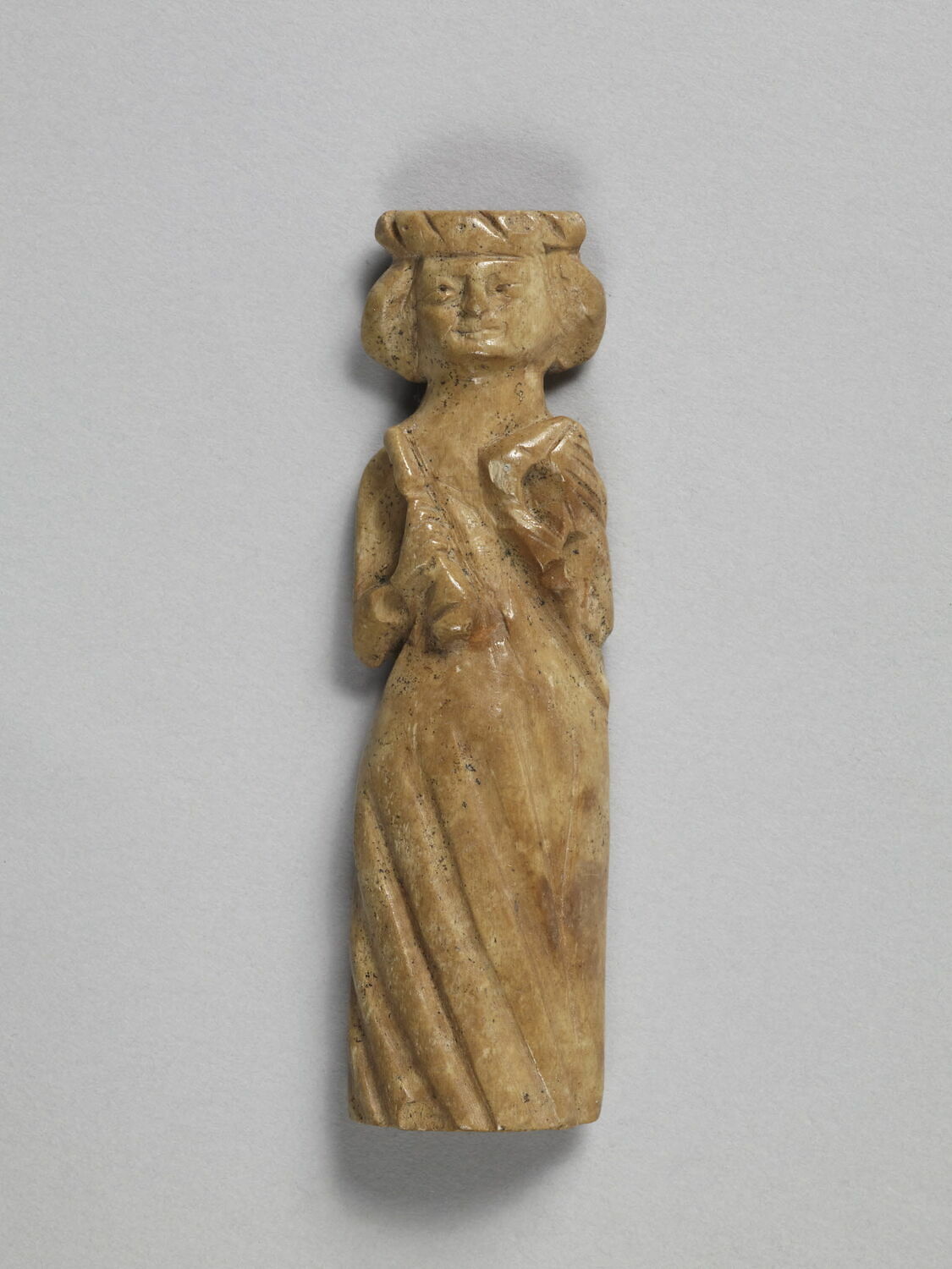 Statuette de Roi d'un jeu d'échecs, 1300 - 1400