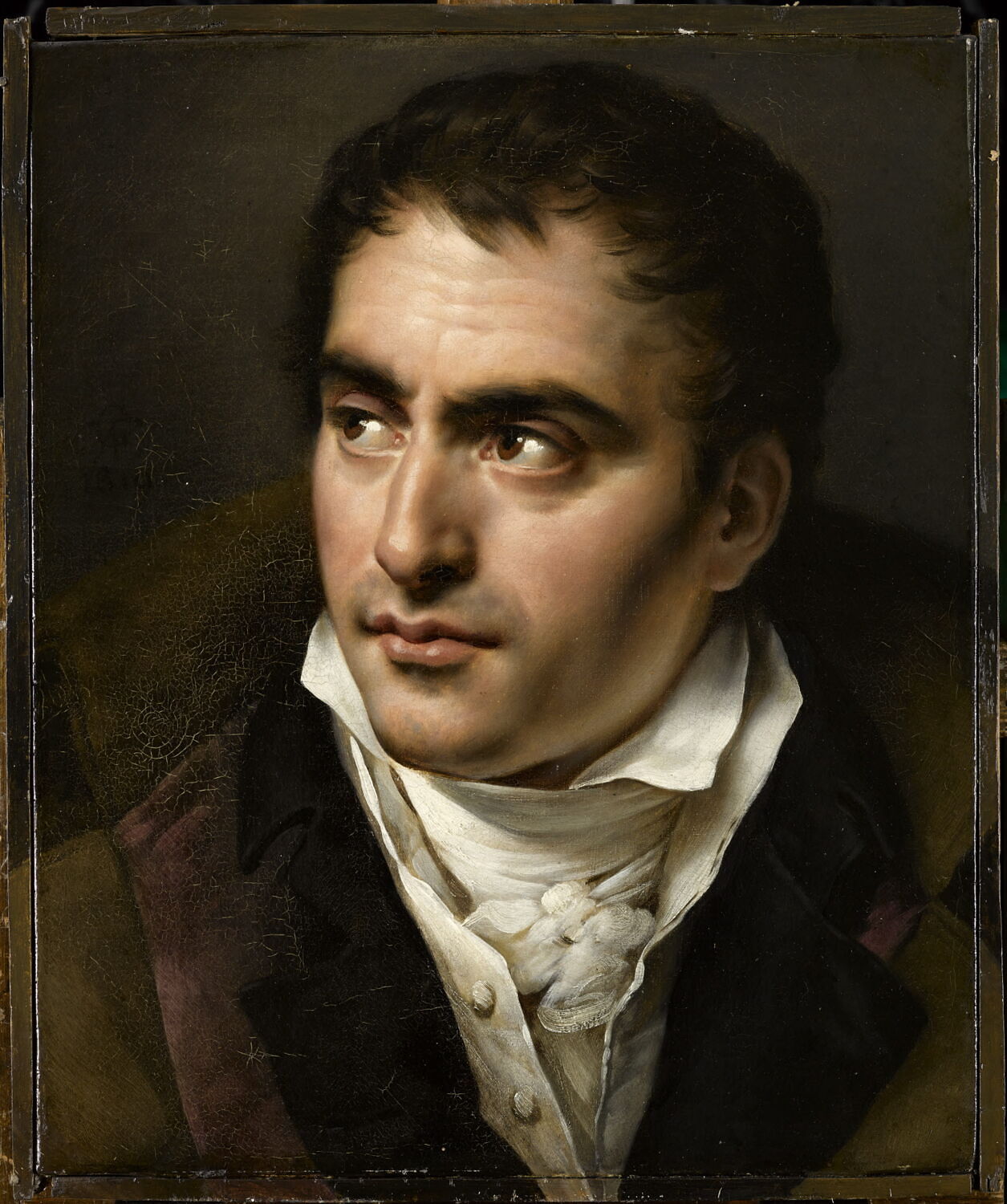 Alexandre Boucher (1778-1861), premier violon de la chambre du roi d'Espagne, Girodet de Roucy-Trioson, Anne-Louis, 1e quart du XIXe siècle (1819)
