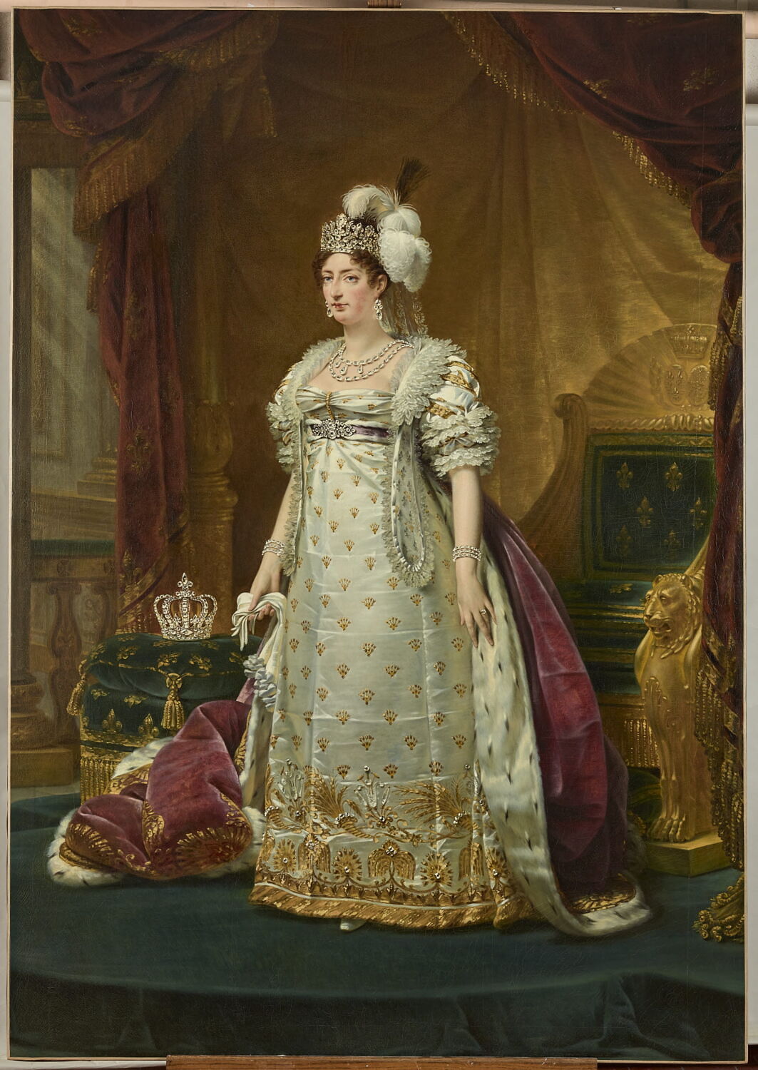 Marie-Thérèse-Charlotte de France, duchesse d'Angoulême (1778-1851), Gros, Antoine-Jean Baron, 1e quart du XIXe siècle (1816)