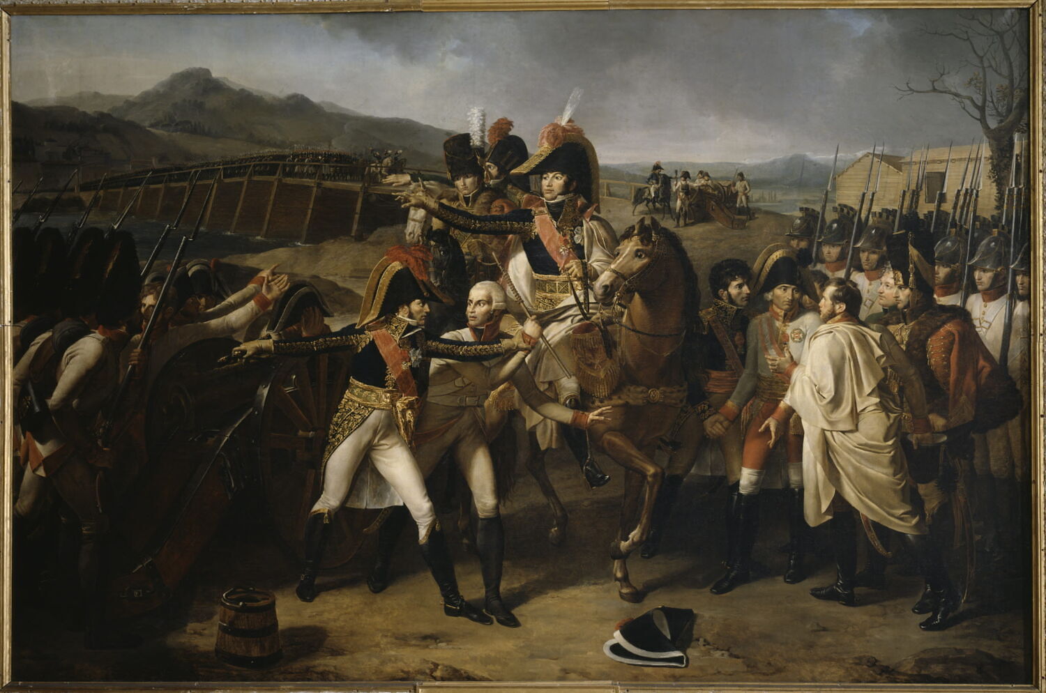 Surprise du pont de Tabour sur le Danube, 14 novembre 1805, Guillon-Lethière, Guillaume, Début du XIXe siècle (vers 1806)