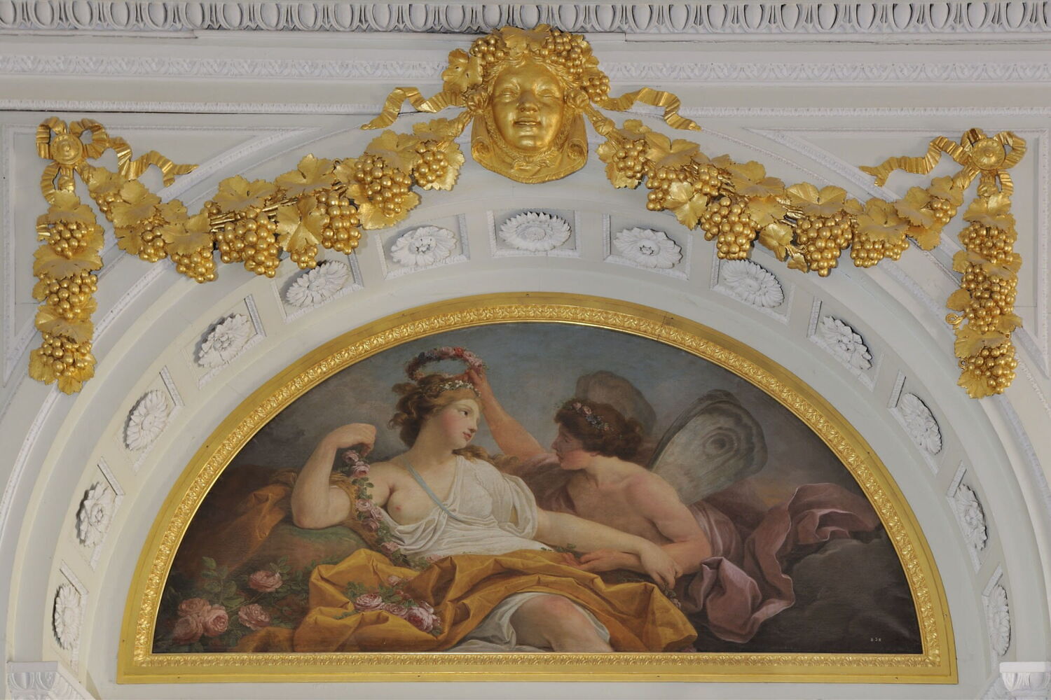 Zéphyr et Flore, Monnet, Charles, 3e quart du XVIIIe siècle (vers 1770)
