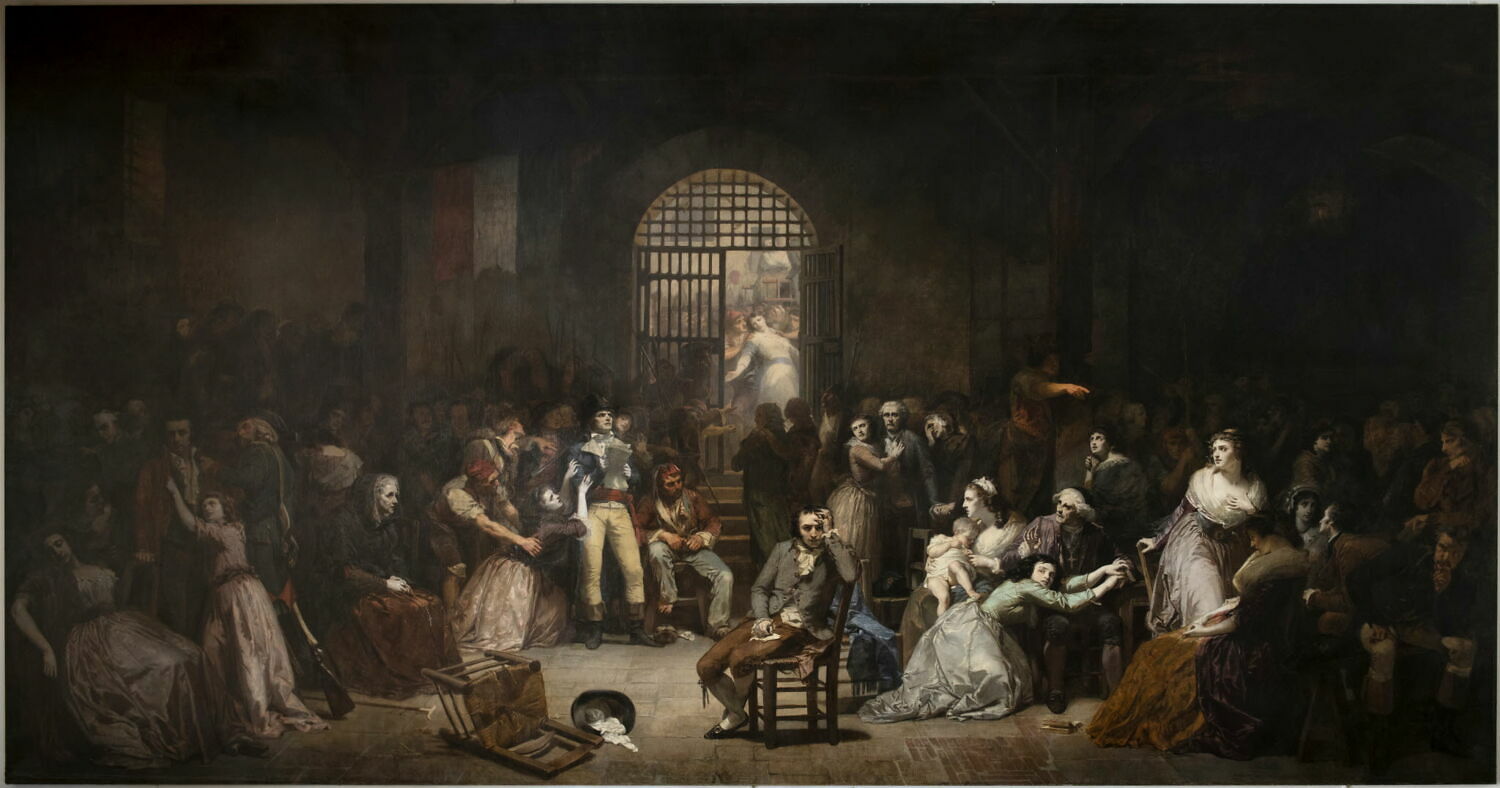 L'appel des dernières victimes de la Terreur dans la prison Saint Lazare, Müller, Charles-Louis, Milieu du XIXe siècle (vers 1850)