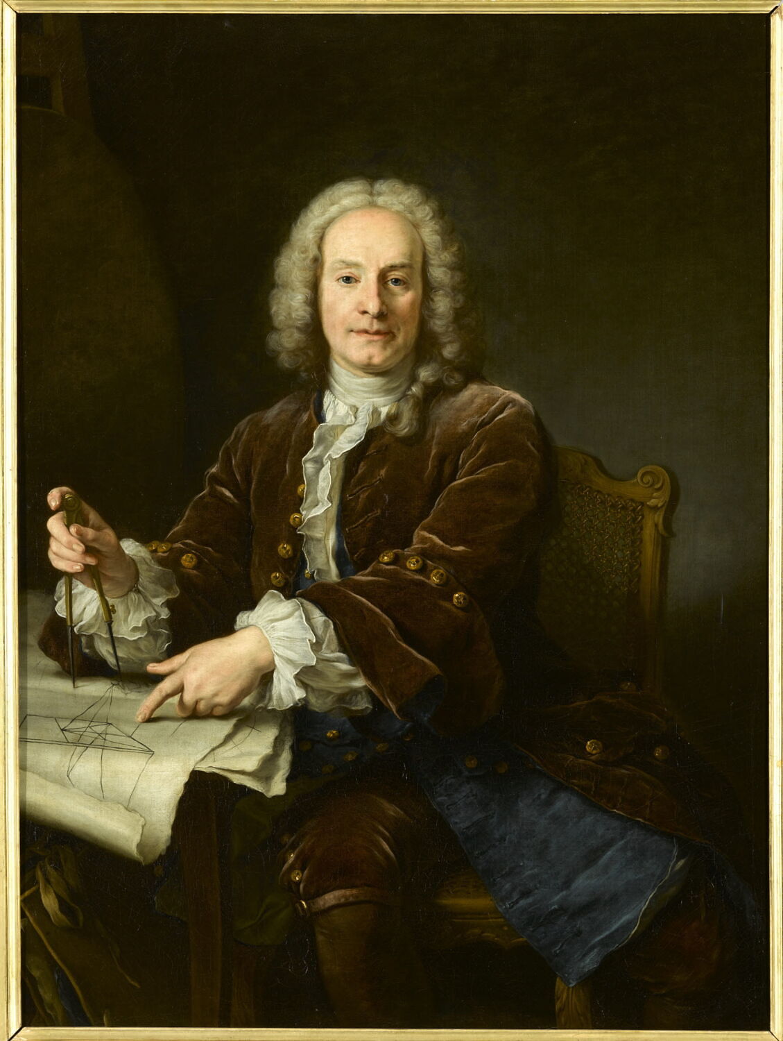 Sébastien II Le Clerc (1676-1763), peintre, Nonnotte, Donat, Milieu du XVIIIe siècle (1741)