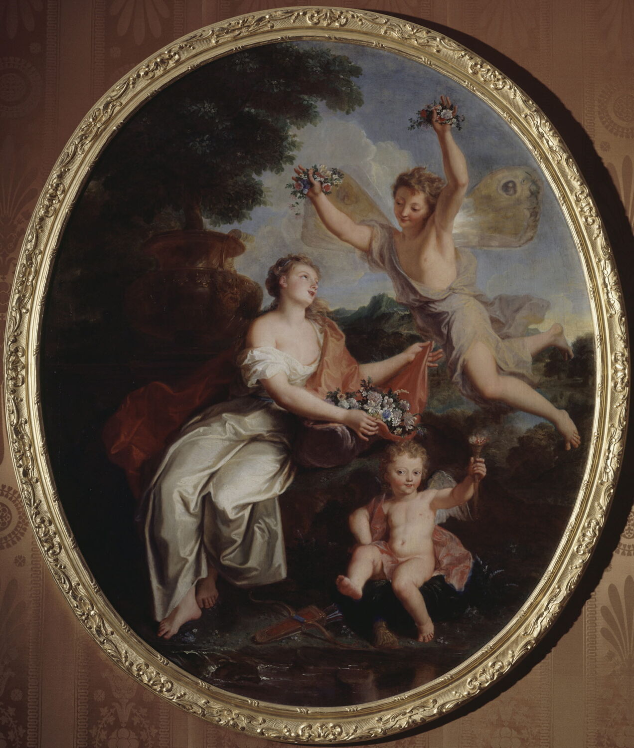 Zéphyr et Flore, Coypel, Antoine, Début du XVIIIe siècle (1702)