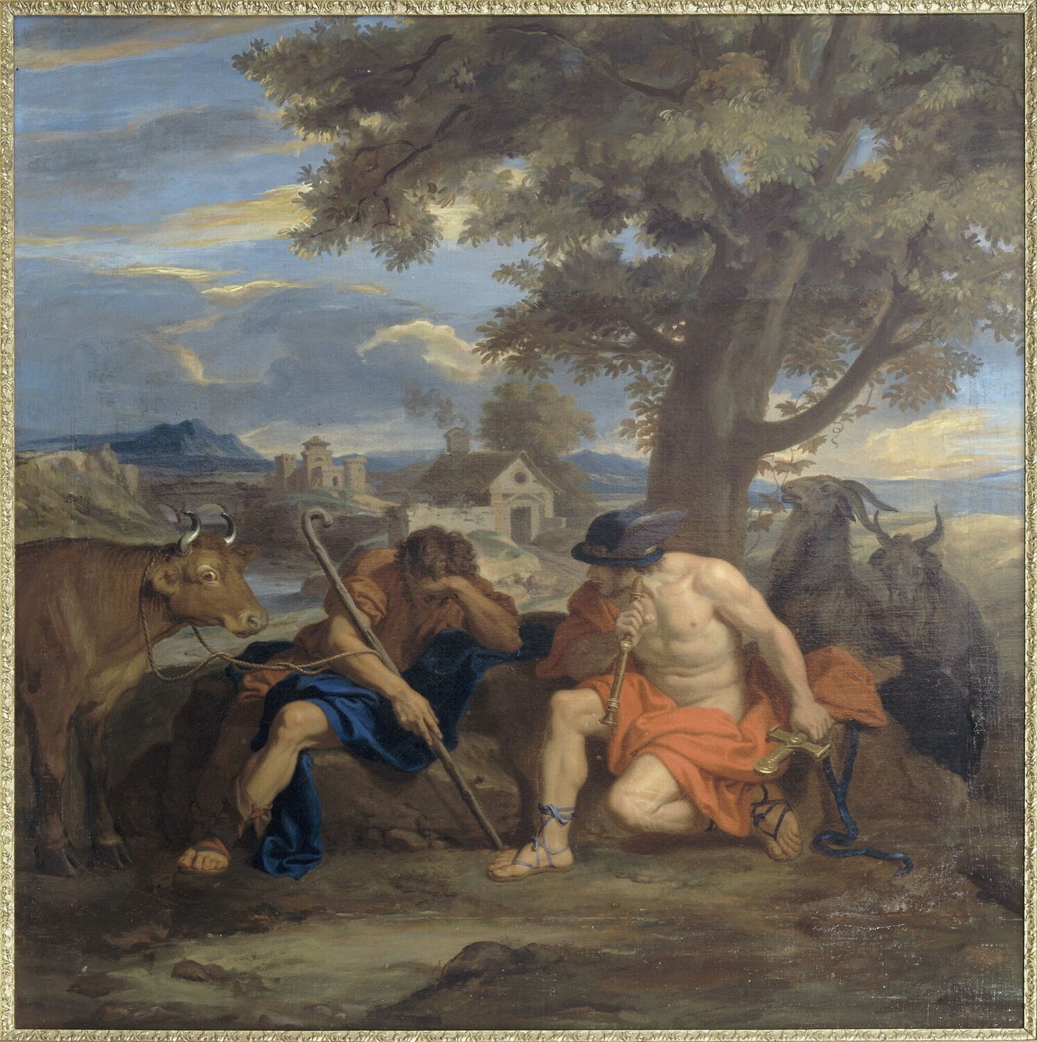 Mercure endort Argus, Verdier, François, 4e quart du XVIIe siècle (vers 1688)