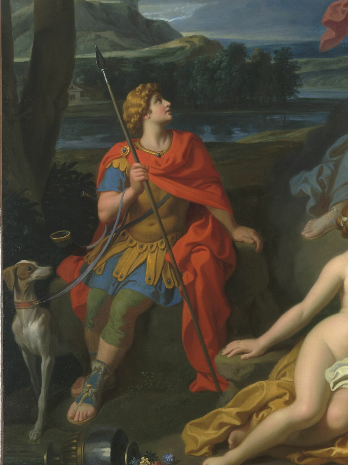 Vénus et Adonis Louvre Collections